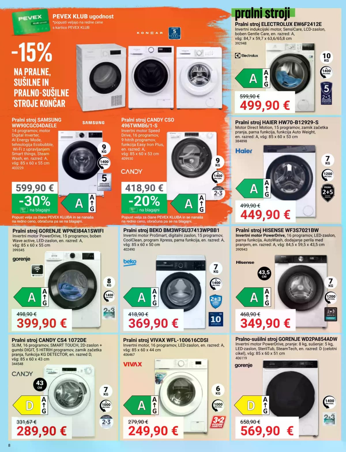 Stran 8. Pevex kataloga - Februar 2026 od 14.02.2026.