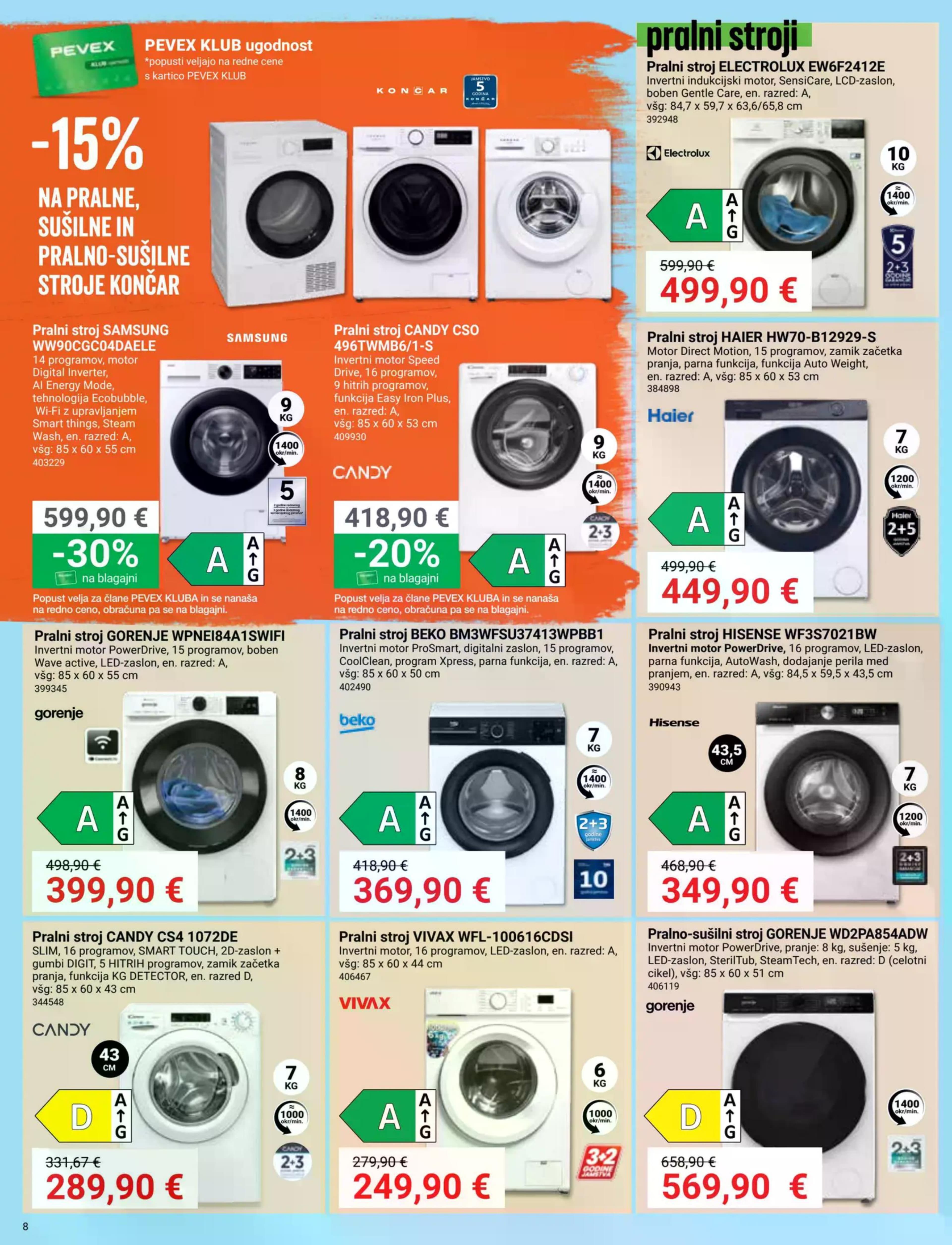 Stran 8. Pevex kataloga - Februar 2026