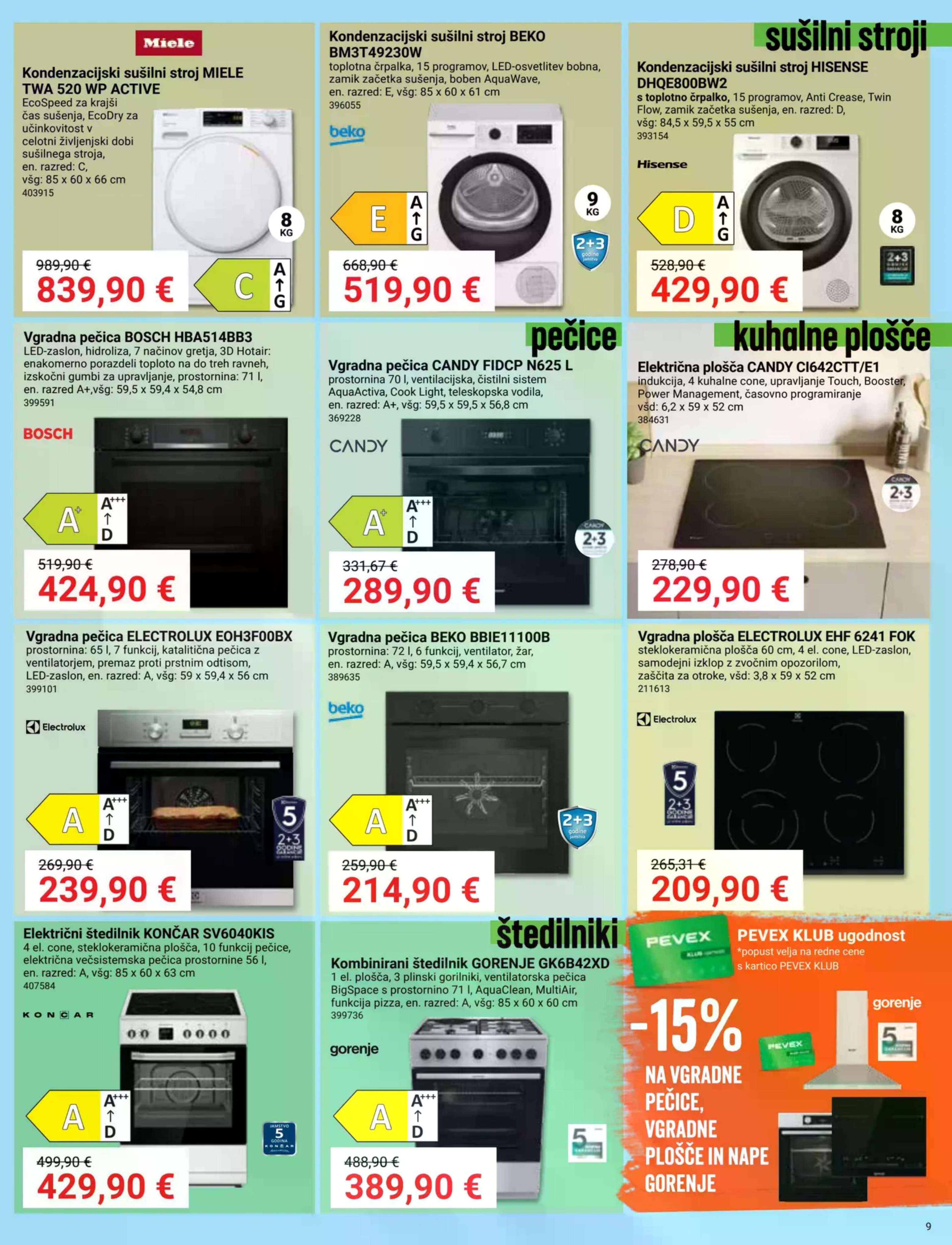 Stran 9. Pevex kataloga - Februar 2026