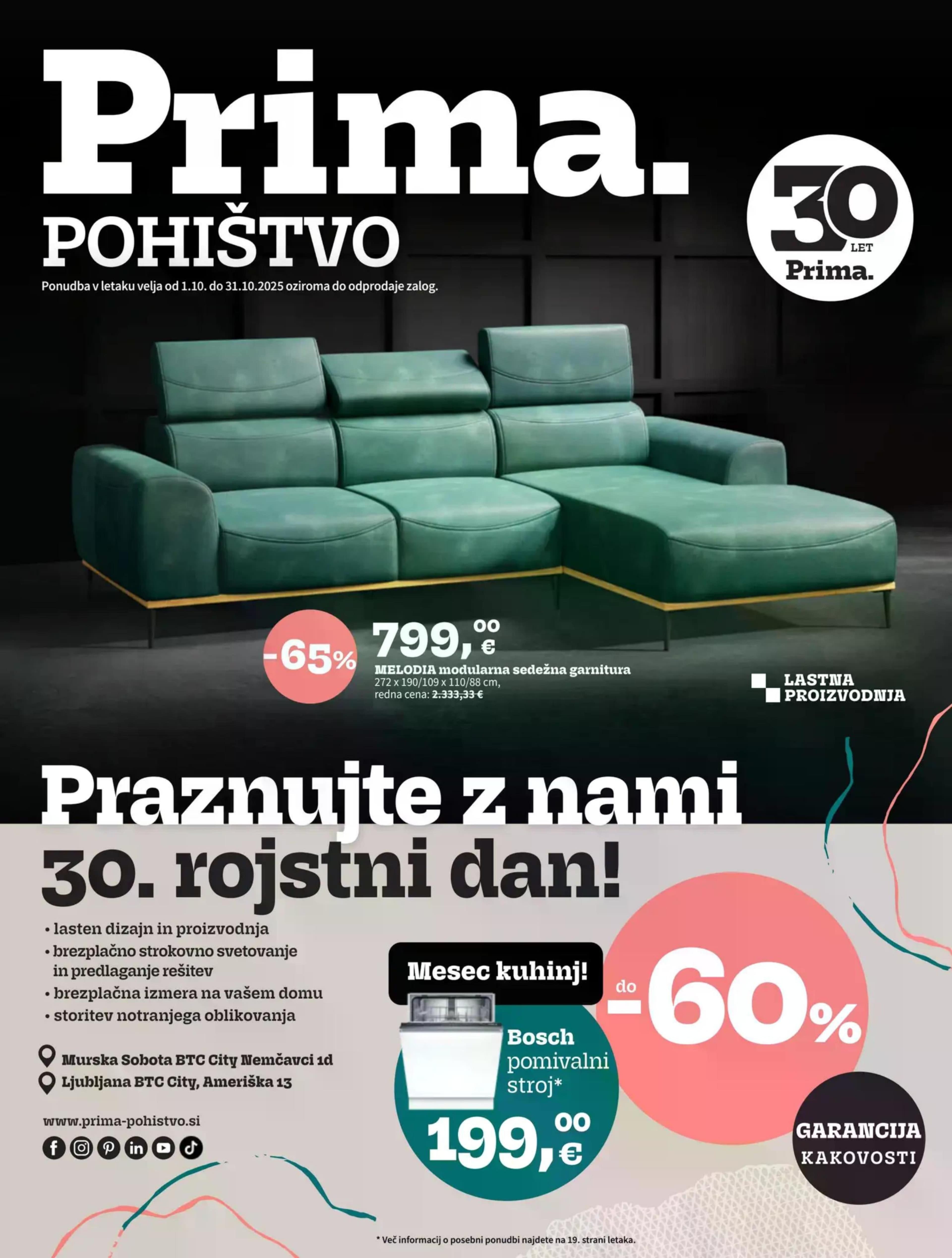 Page from catalog: Pohištvo