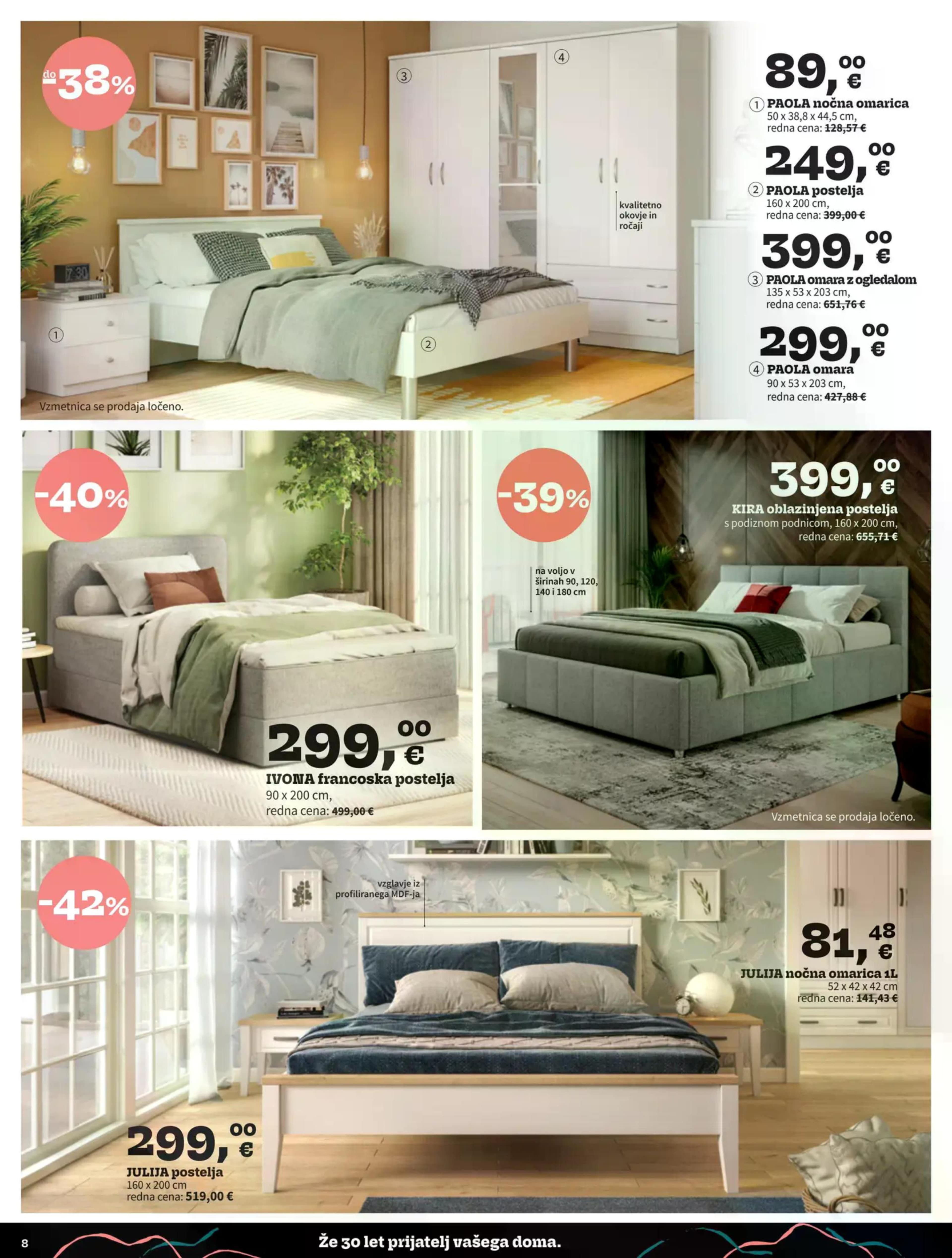 Page from catalog: Pohištvo