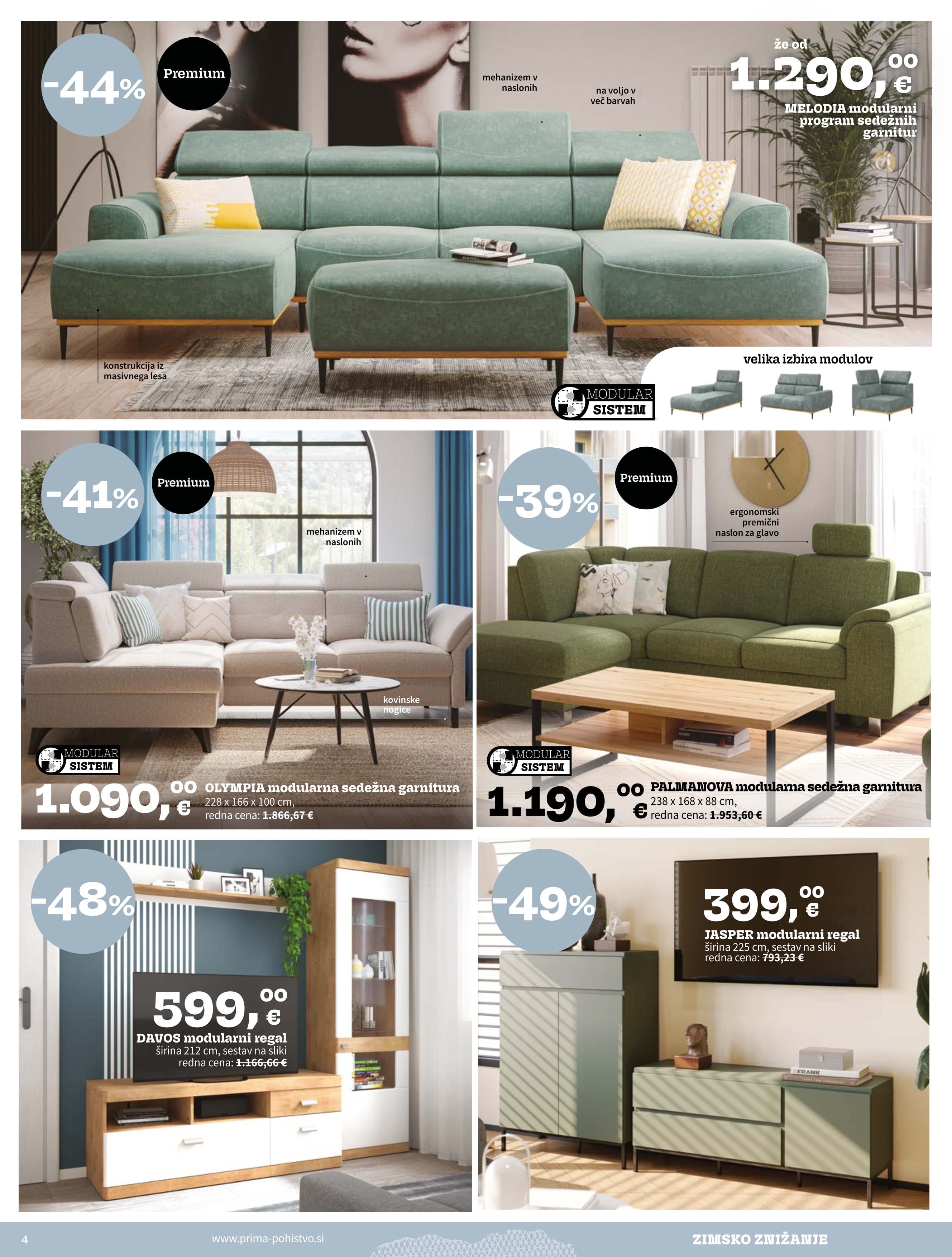 Page from catalog: Zimsko znižanje