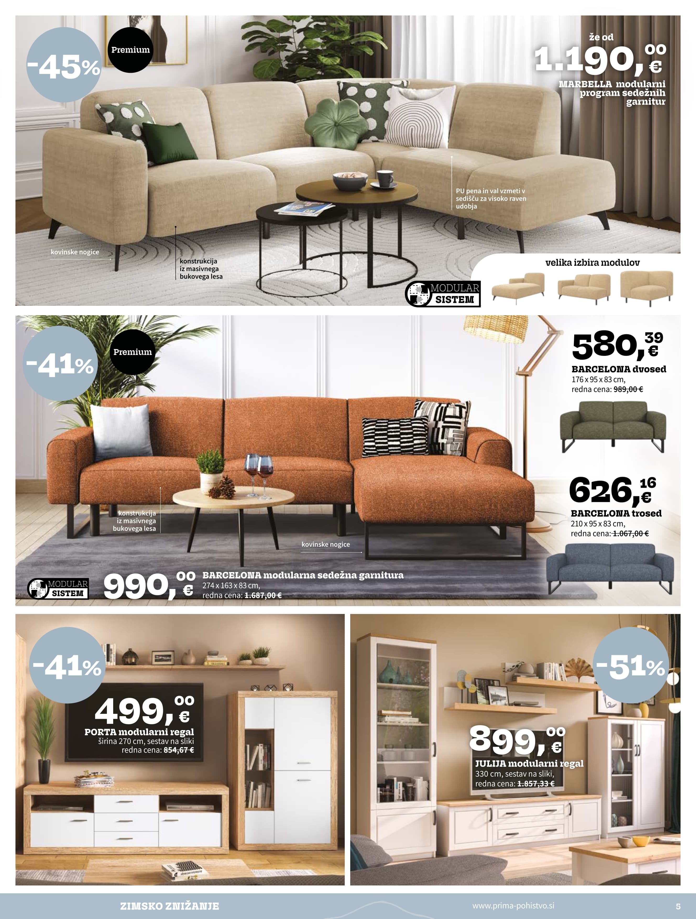 Page from catalog: Zimsko znižanje