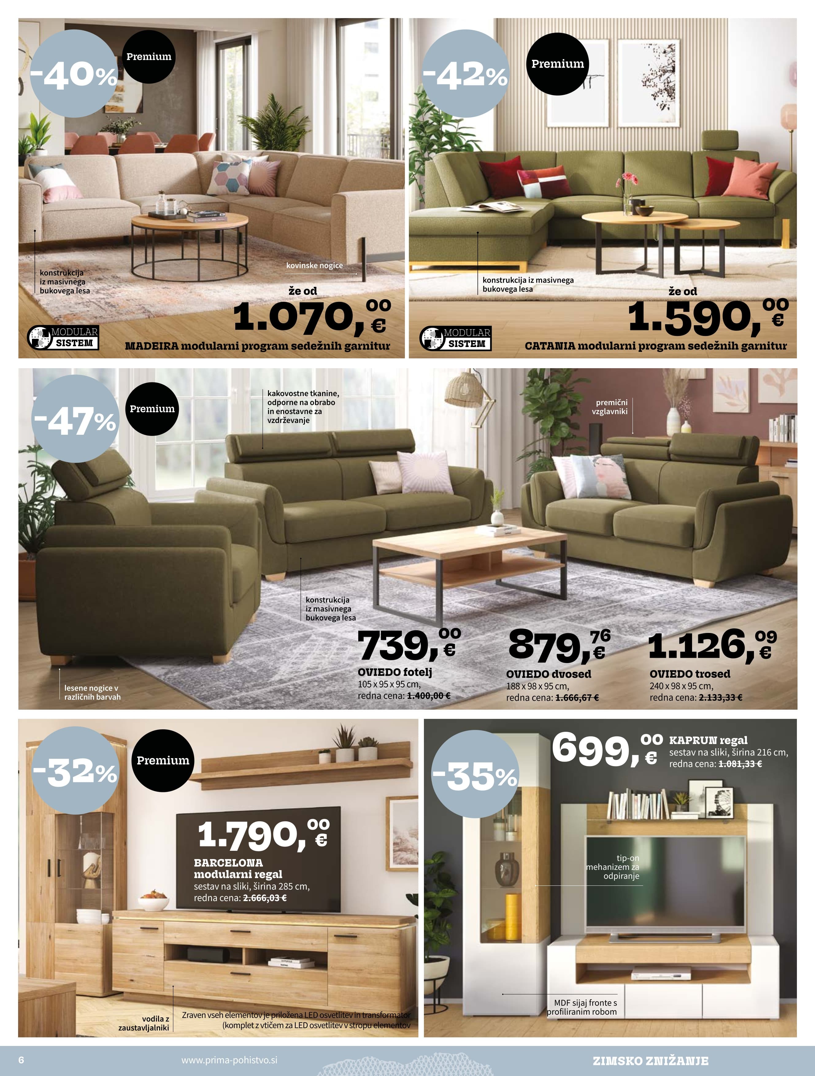 Page from catalog: Zimsko znižanje