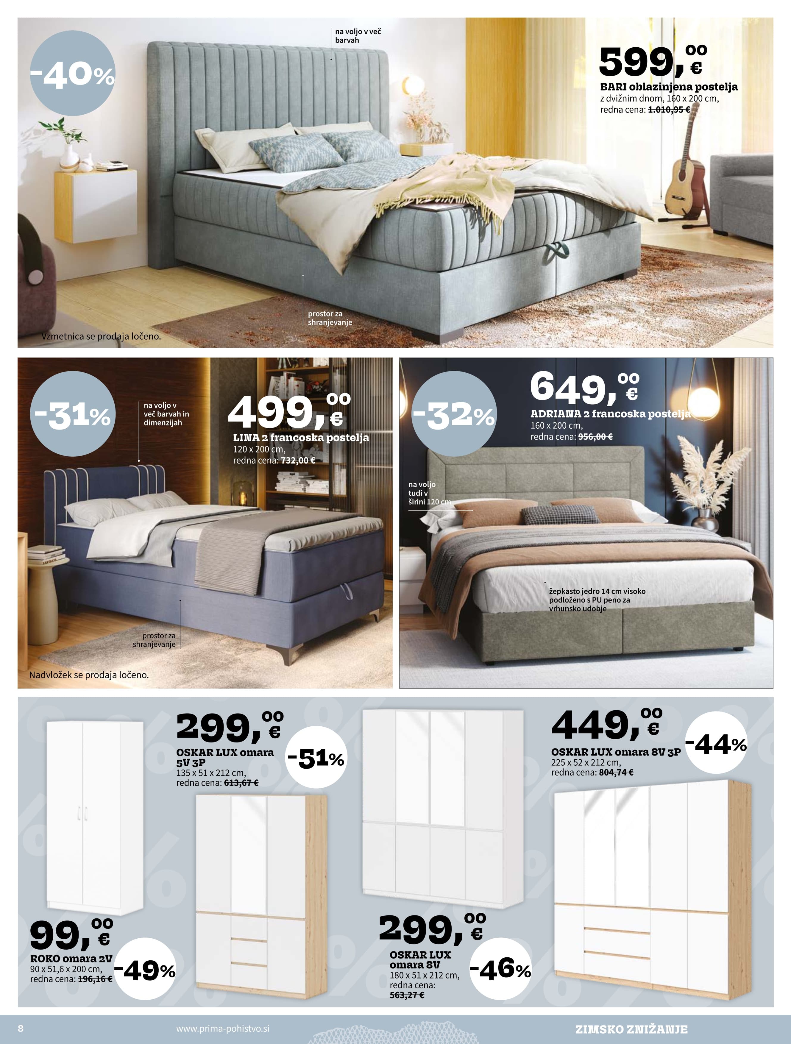 Page from catalog: Zimsko znižanje