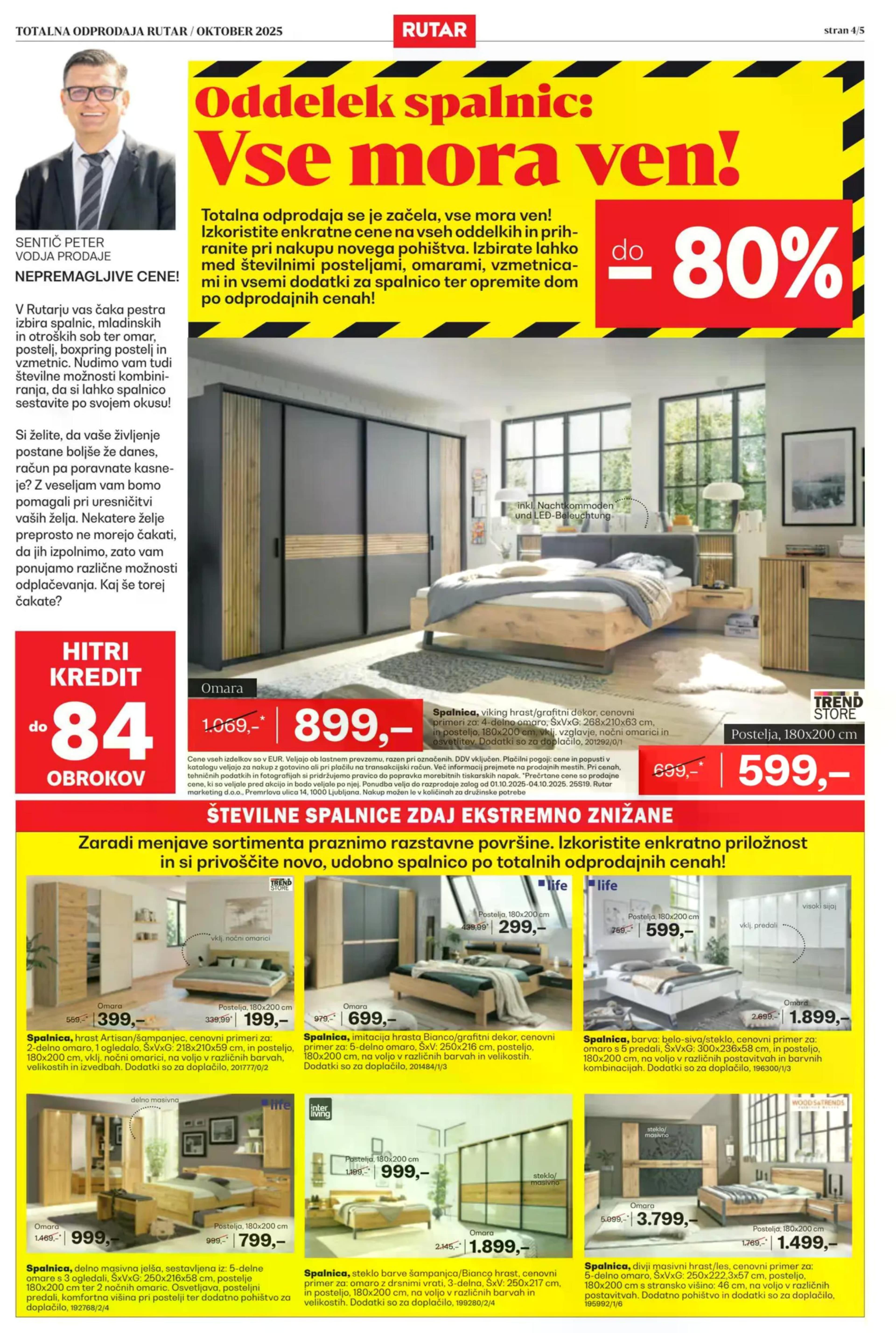 Page from catalog: Totalna odprodaja