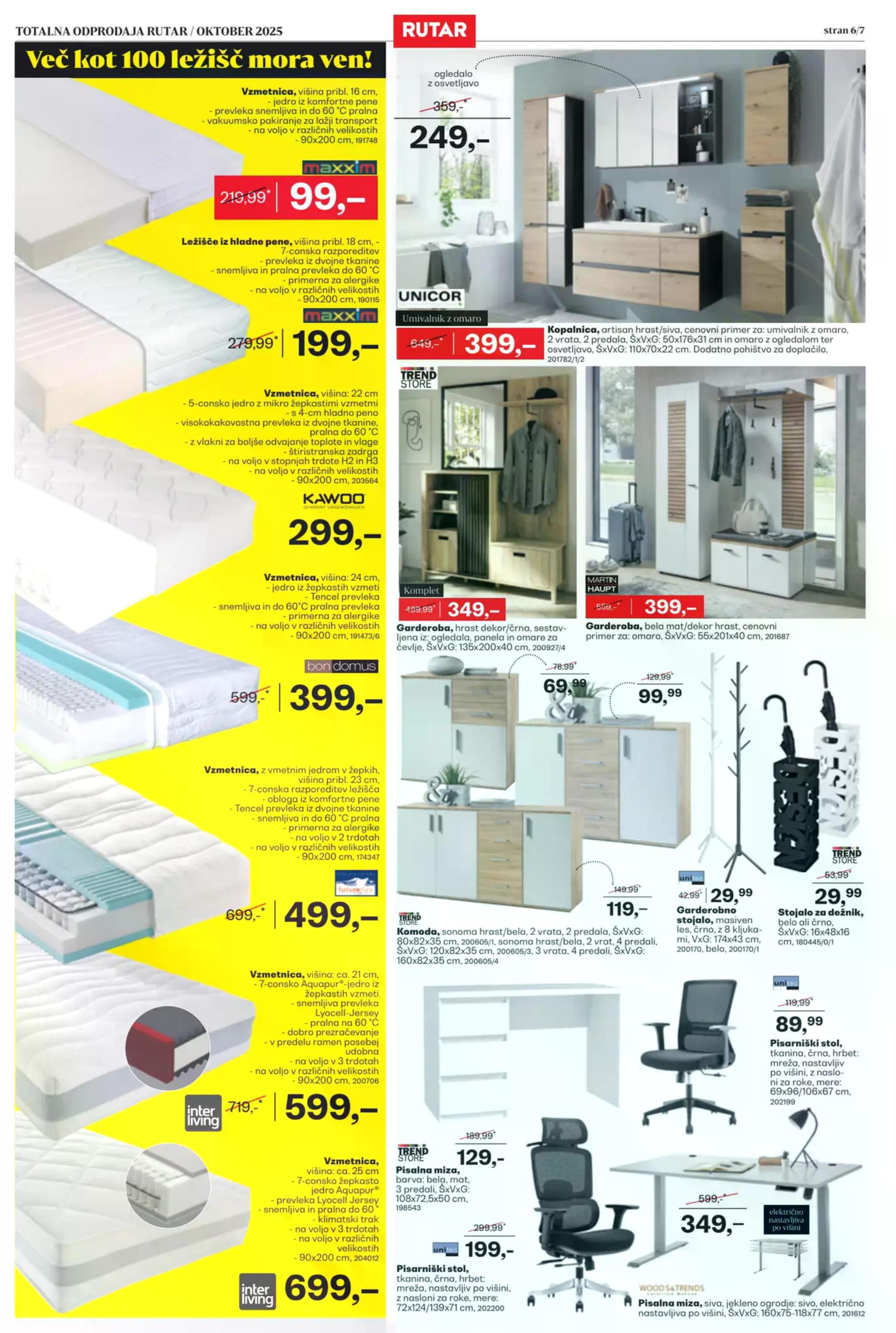 Page from catalog: Totalna odprodaja