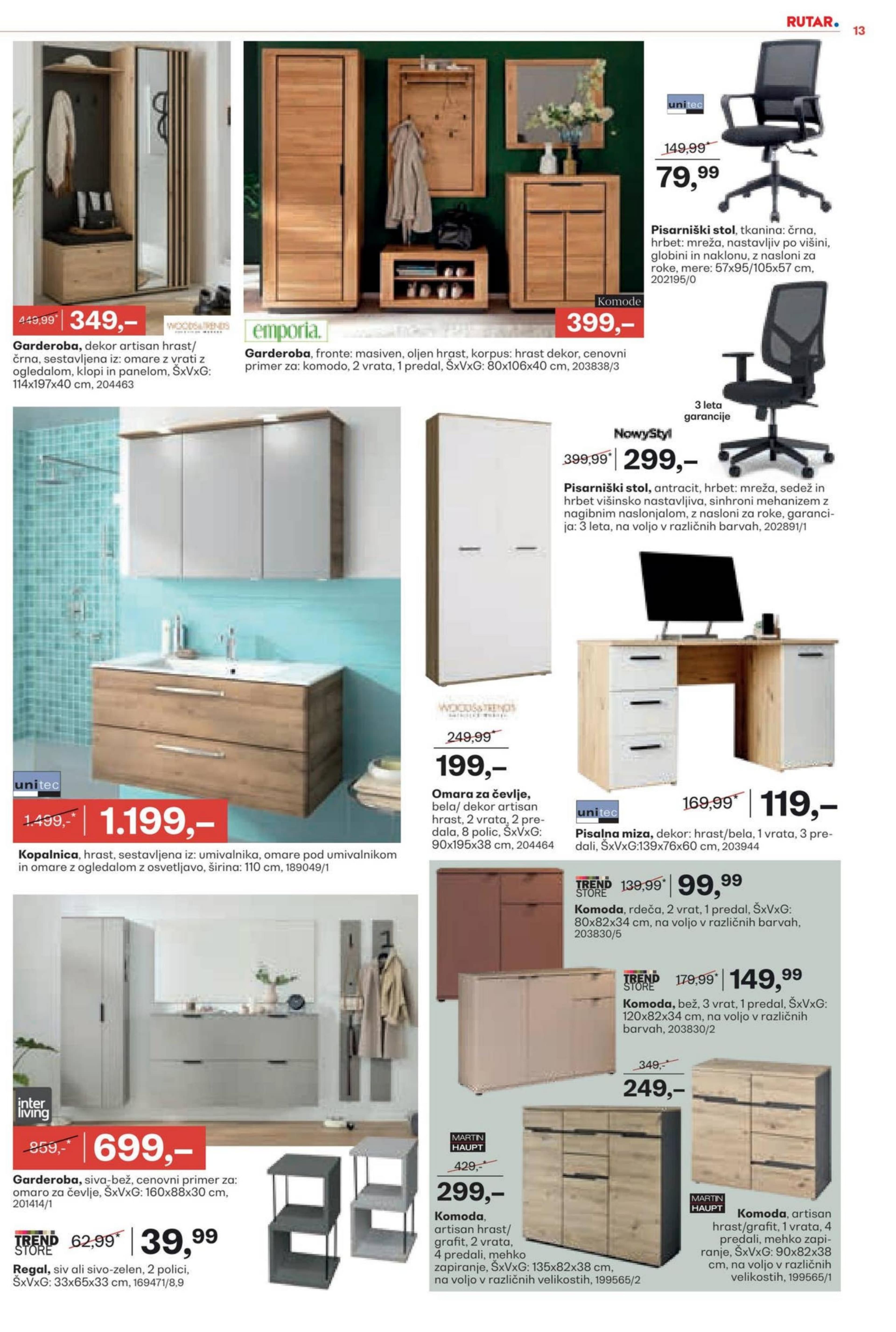 Page from catalog: -22% DDV 