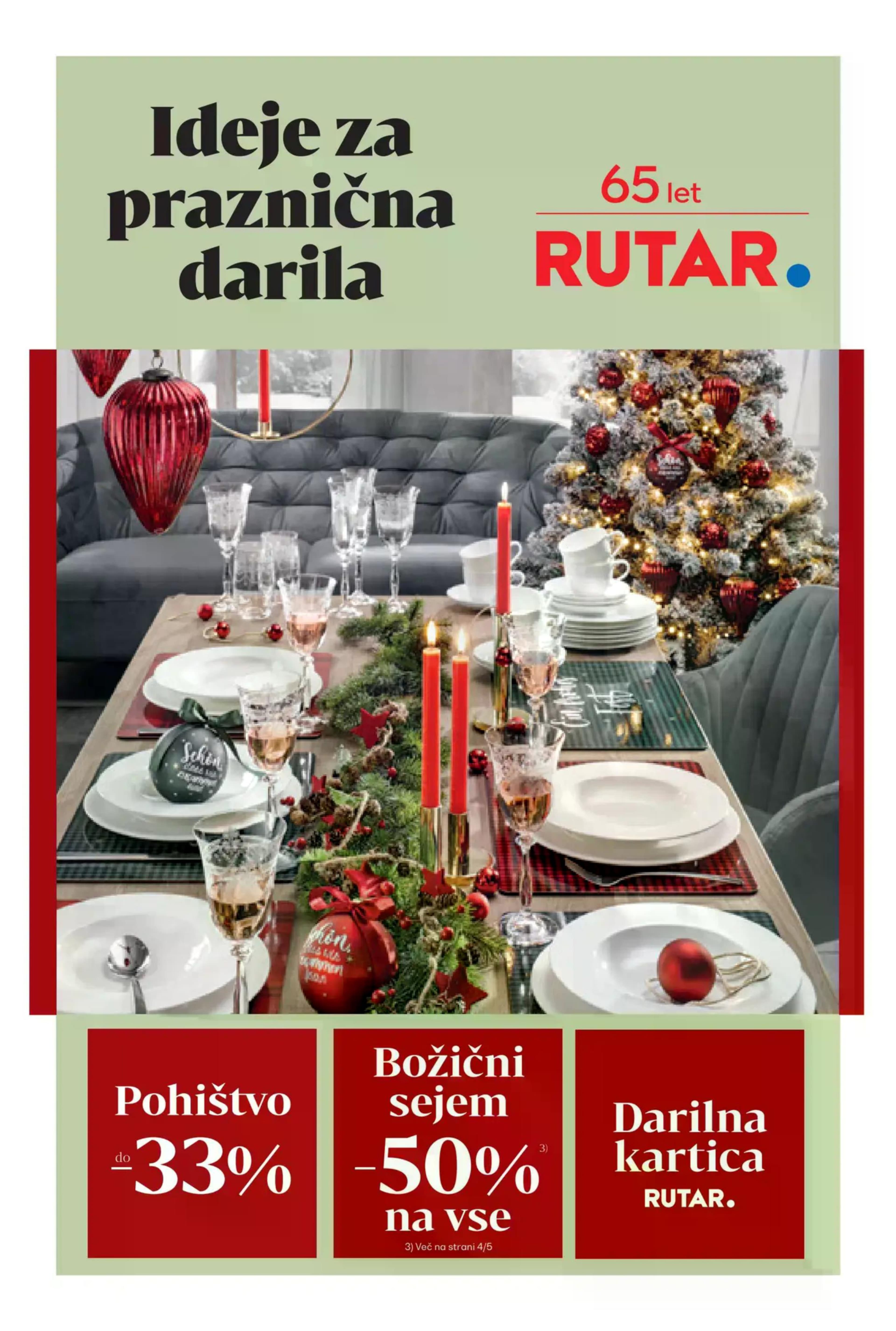 Stran 1. Rutar kataloga - Akcije od 10.12. do 13.12.2025.
