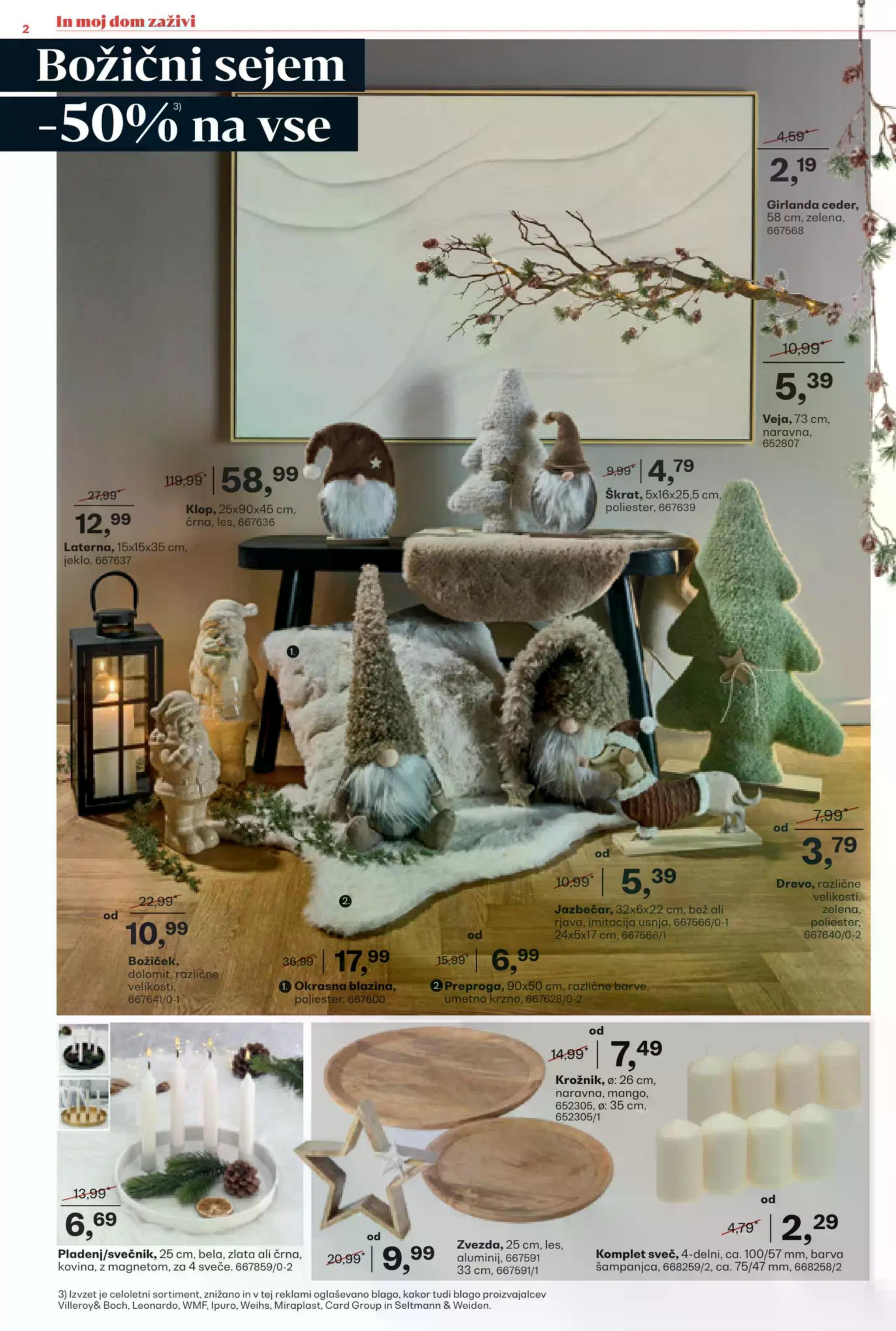 Page from catalog: Ideje za darila