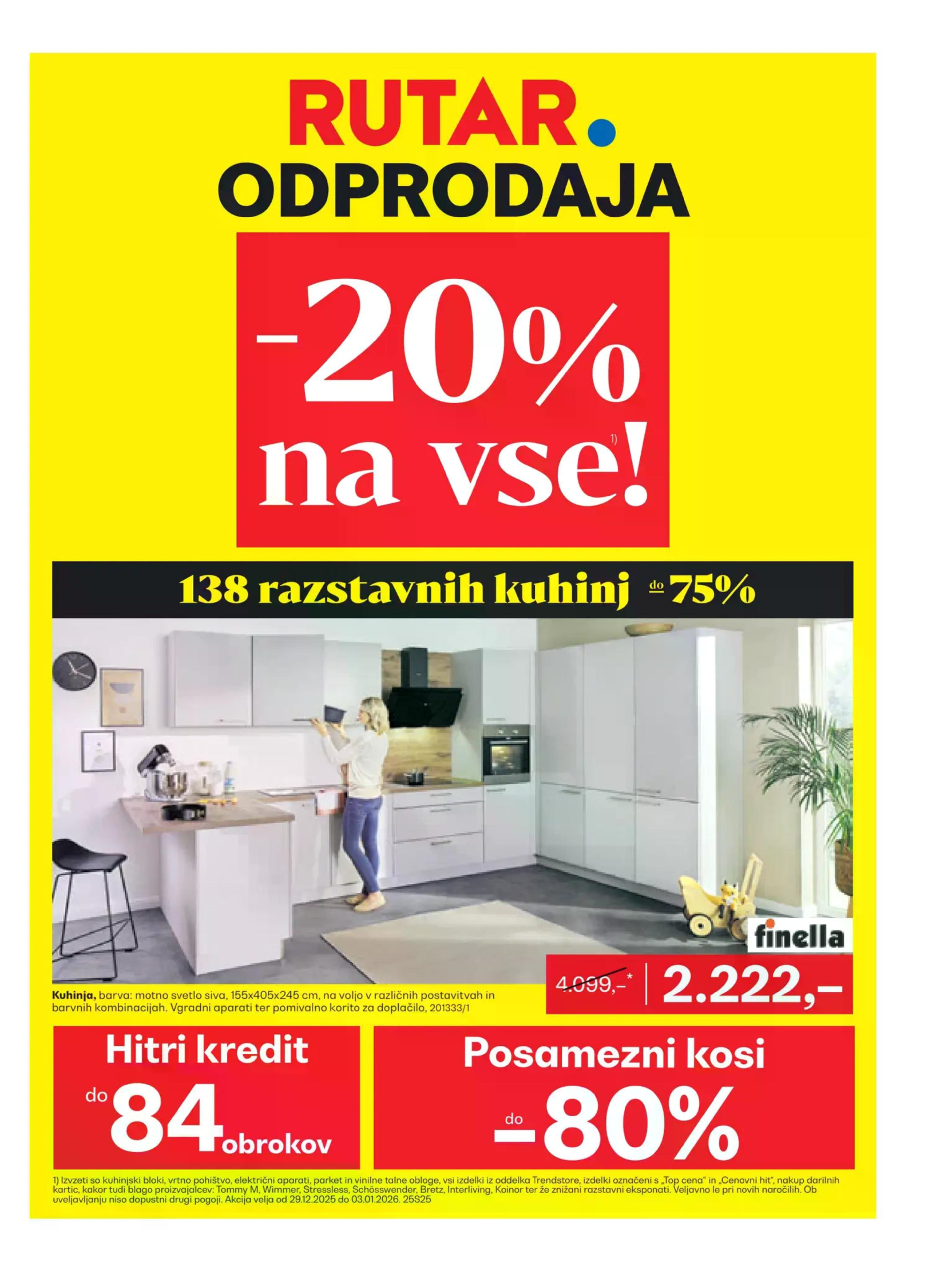 Page from catalog: Odprodaja