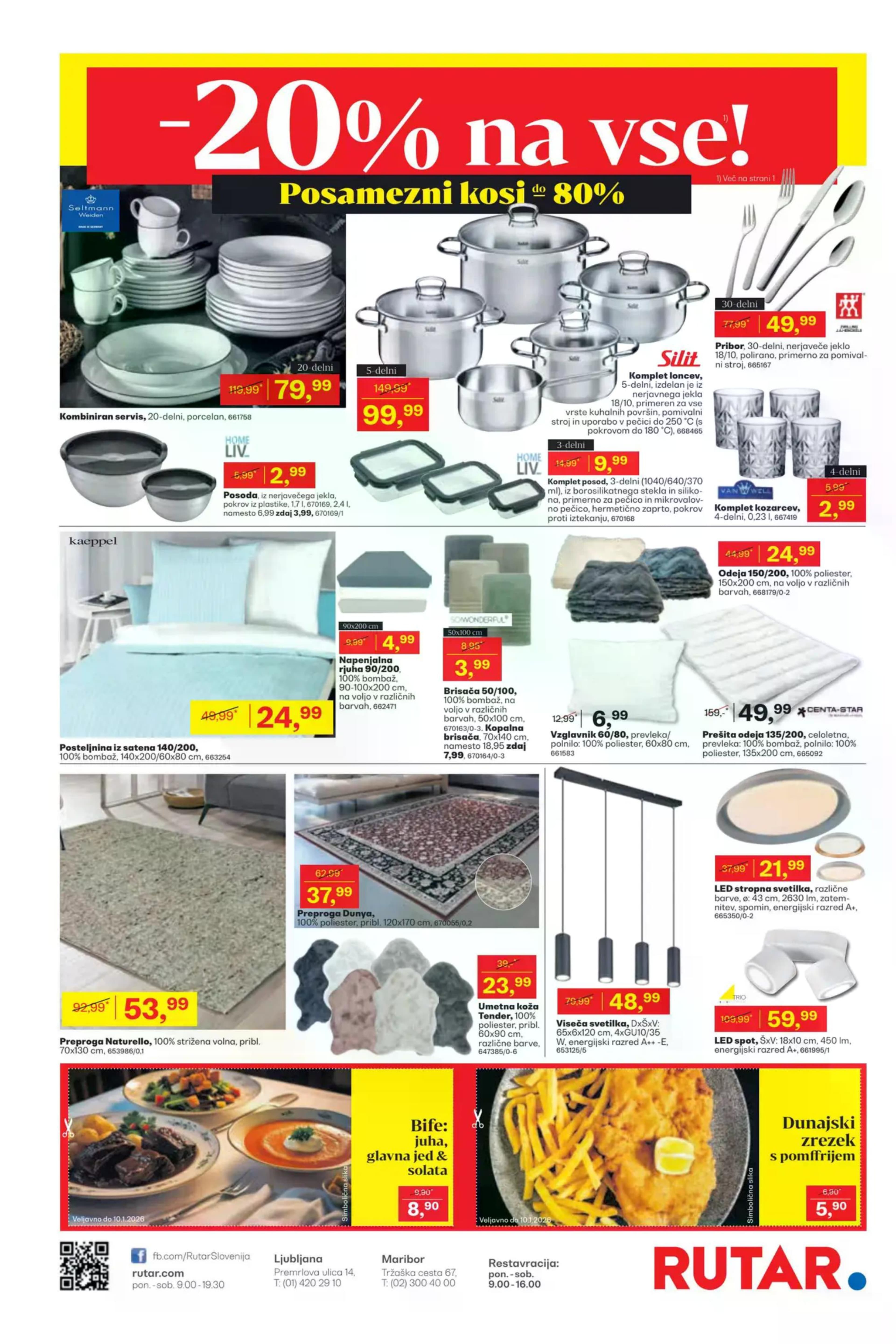 Stran 8. Rutar kataloga - Odprodaja