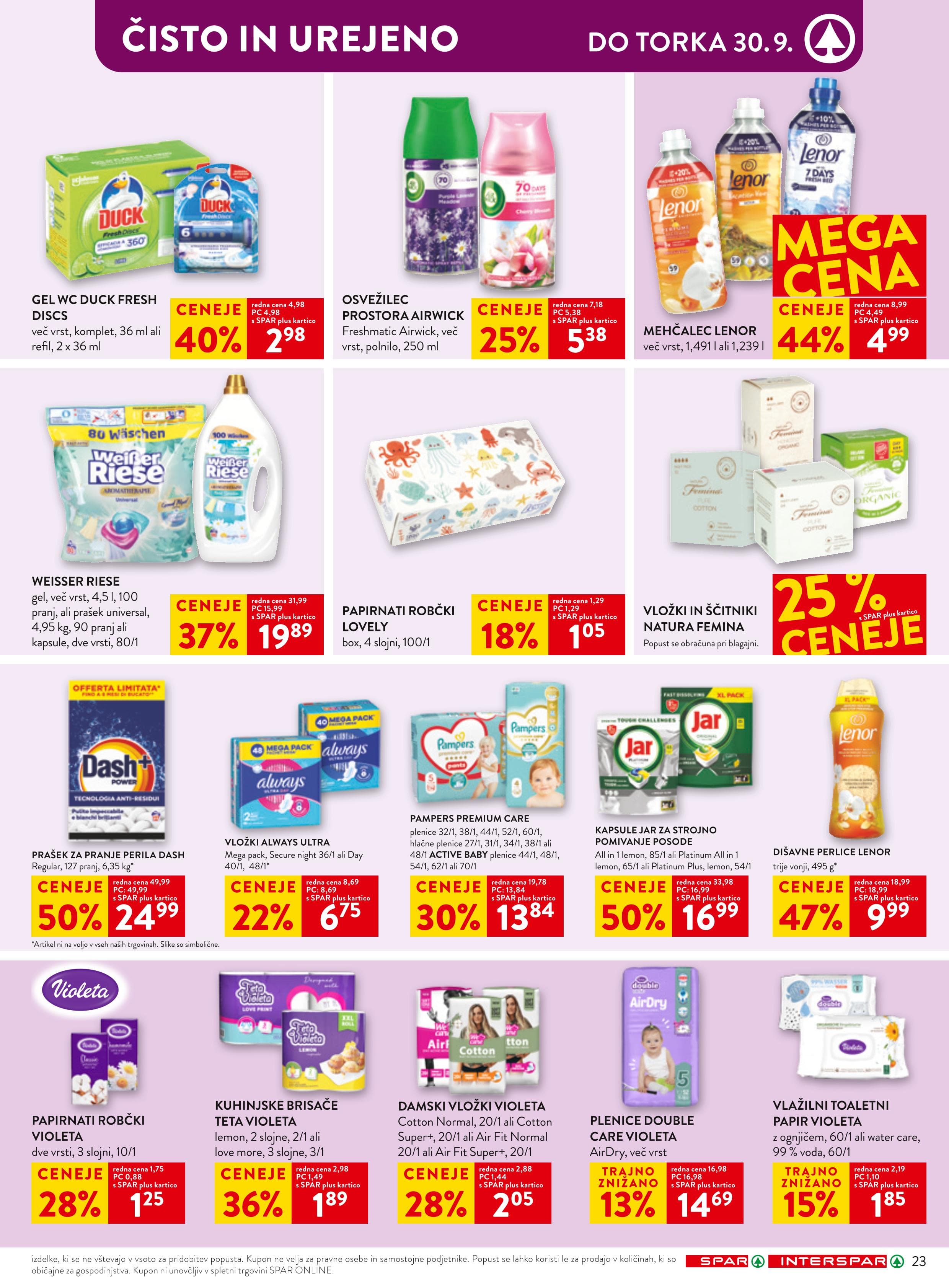 Page from catalog: Akcijska ponudba