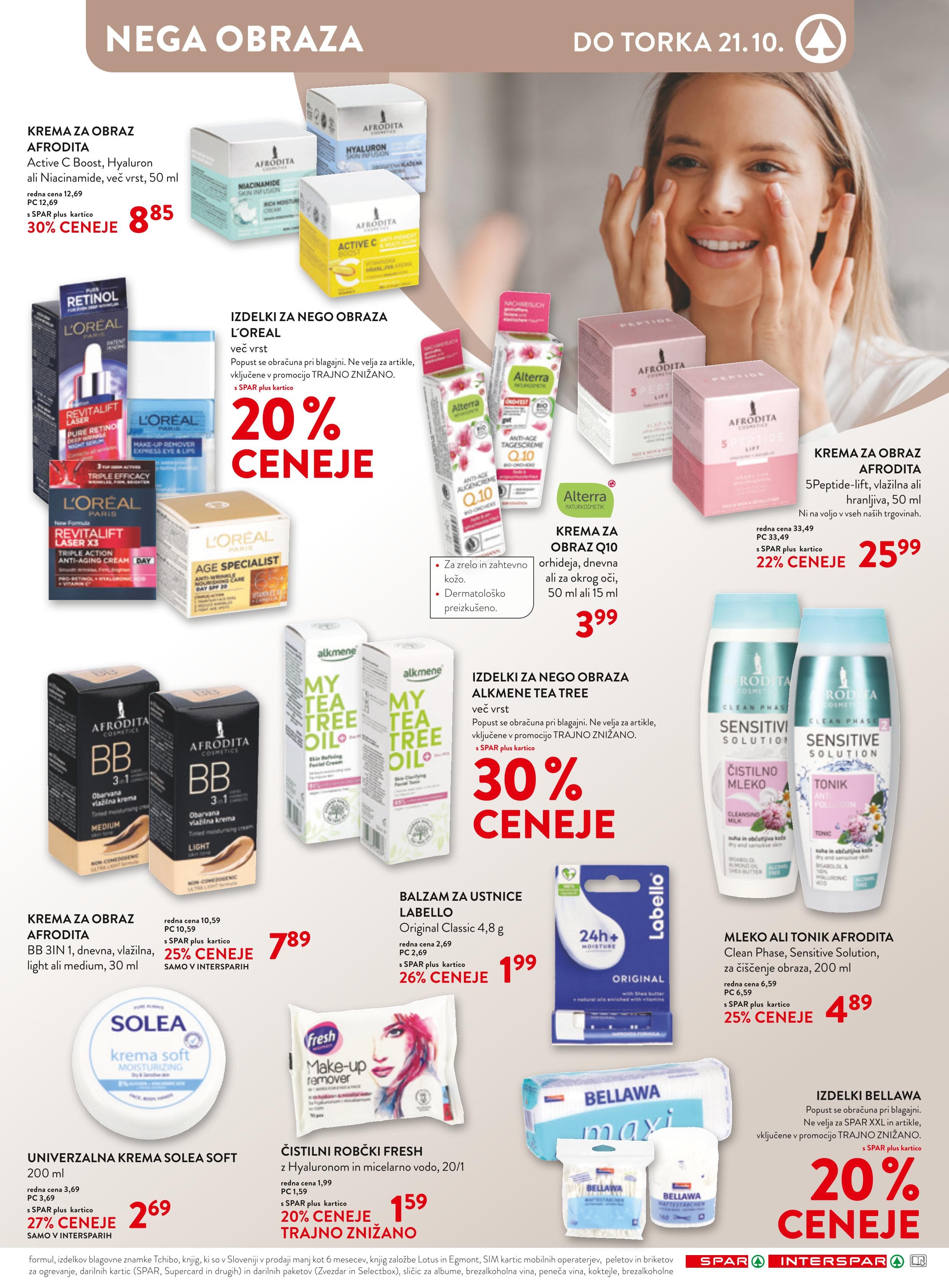 Page from catalog: Osebna nega