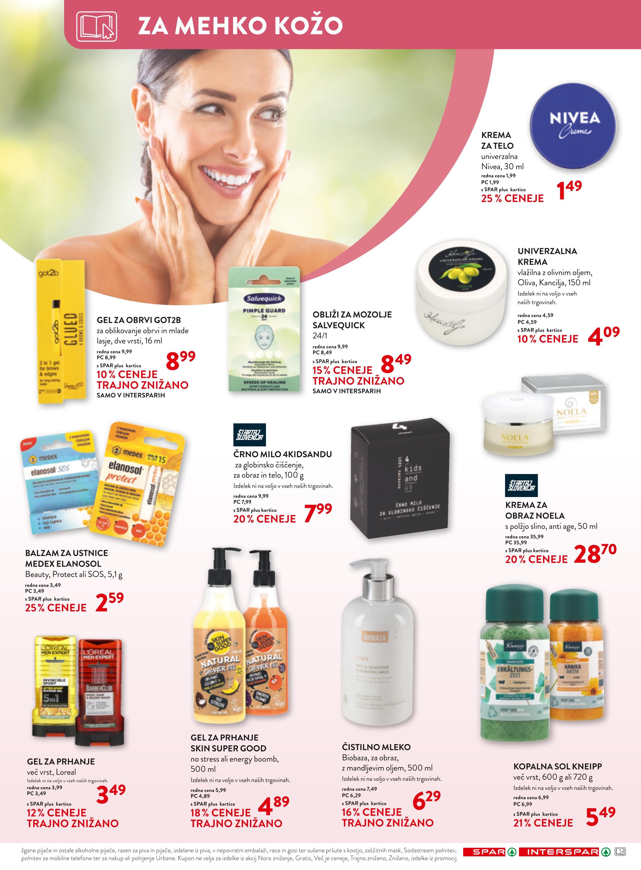 Page from catalog: Osebna nega