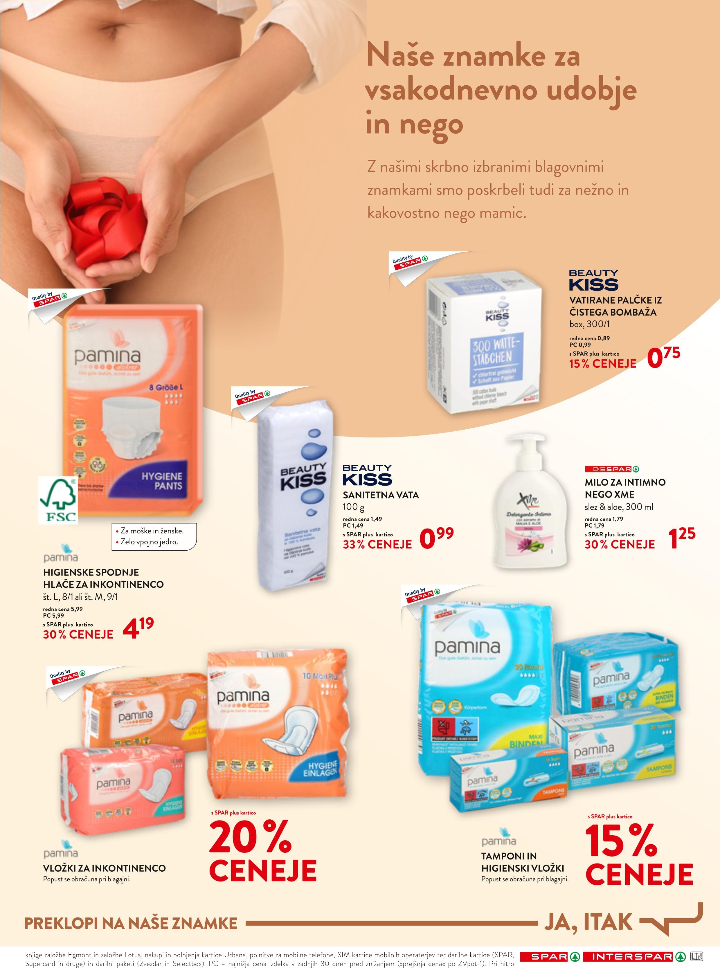 Page from catalog: Osebna nega