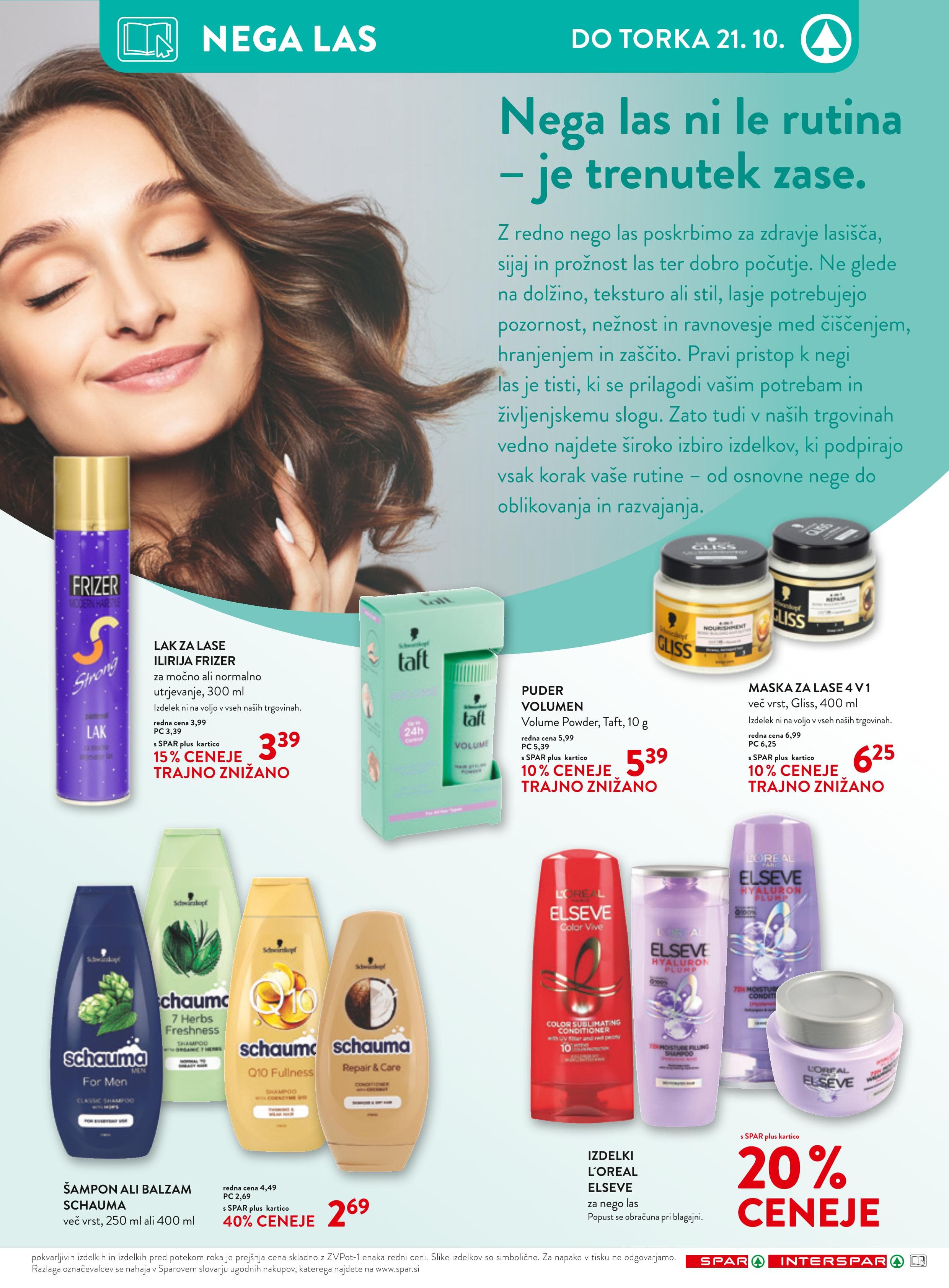 Page from catalog: Osebna nega
