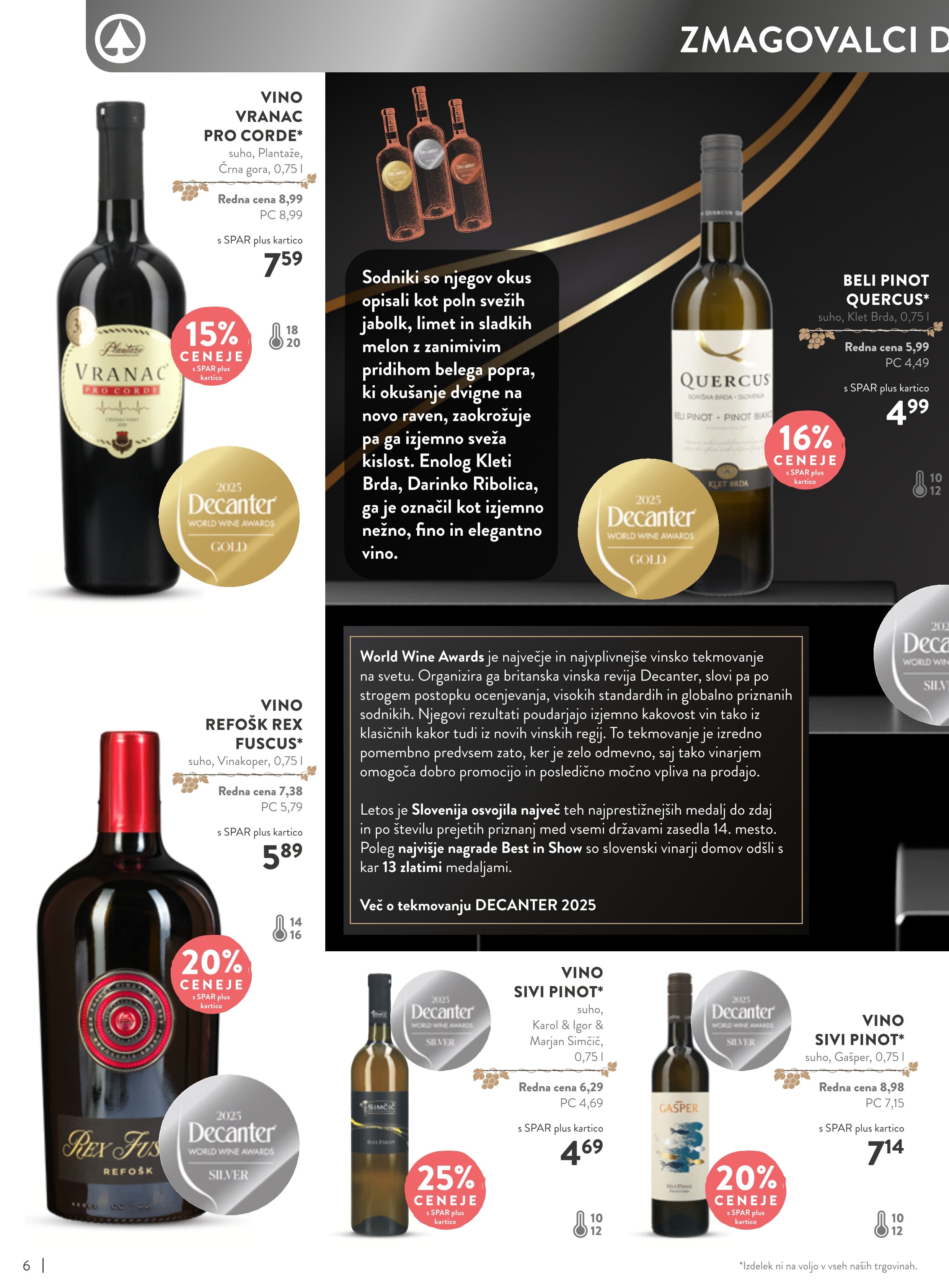 Page from catalog: Vino