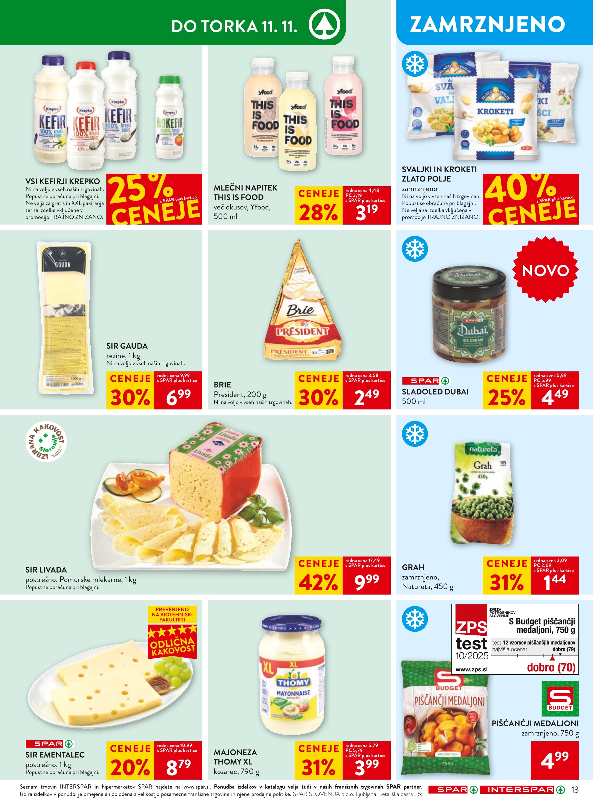 Stran 13. Spar kataloga - Akcije od 05.11. do 11.11.2025.