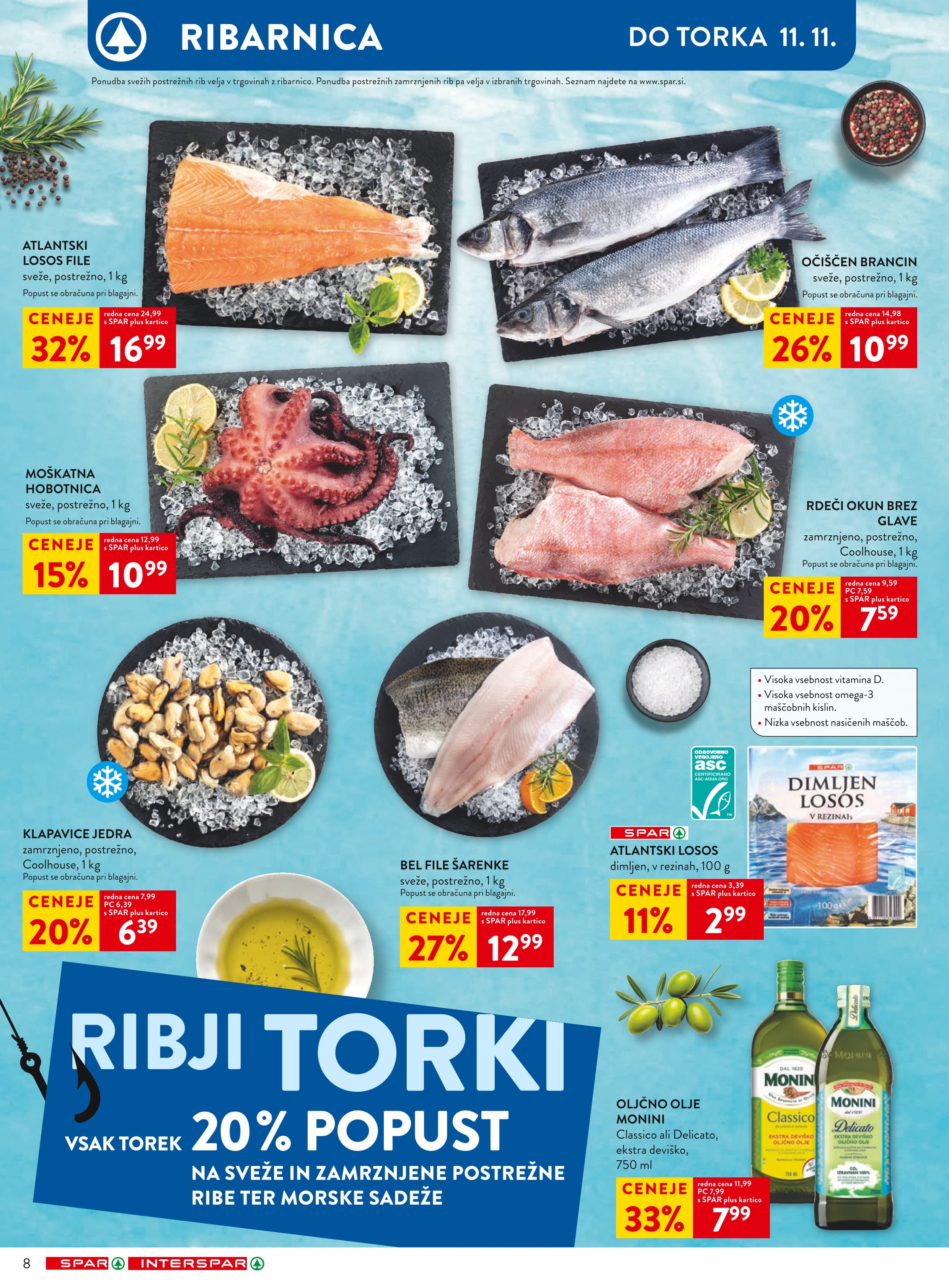 Stran 8. Spar kataloga - Akcije od 05.11. do 11.11.2025.