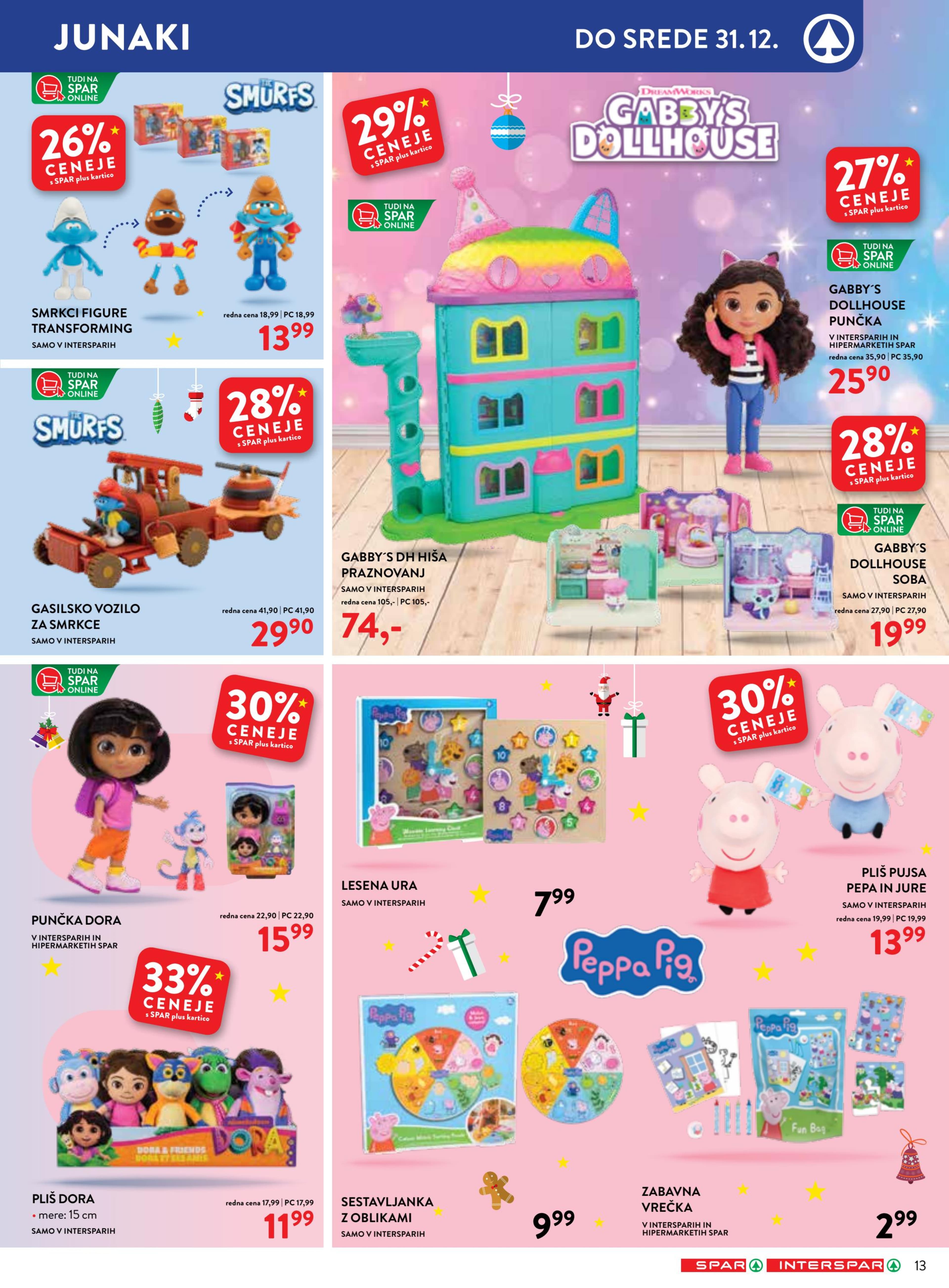 Stran 13. Spar kataloga - Akcije od 12.11. do 31.12.2025.