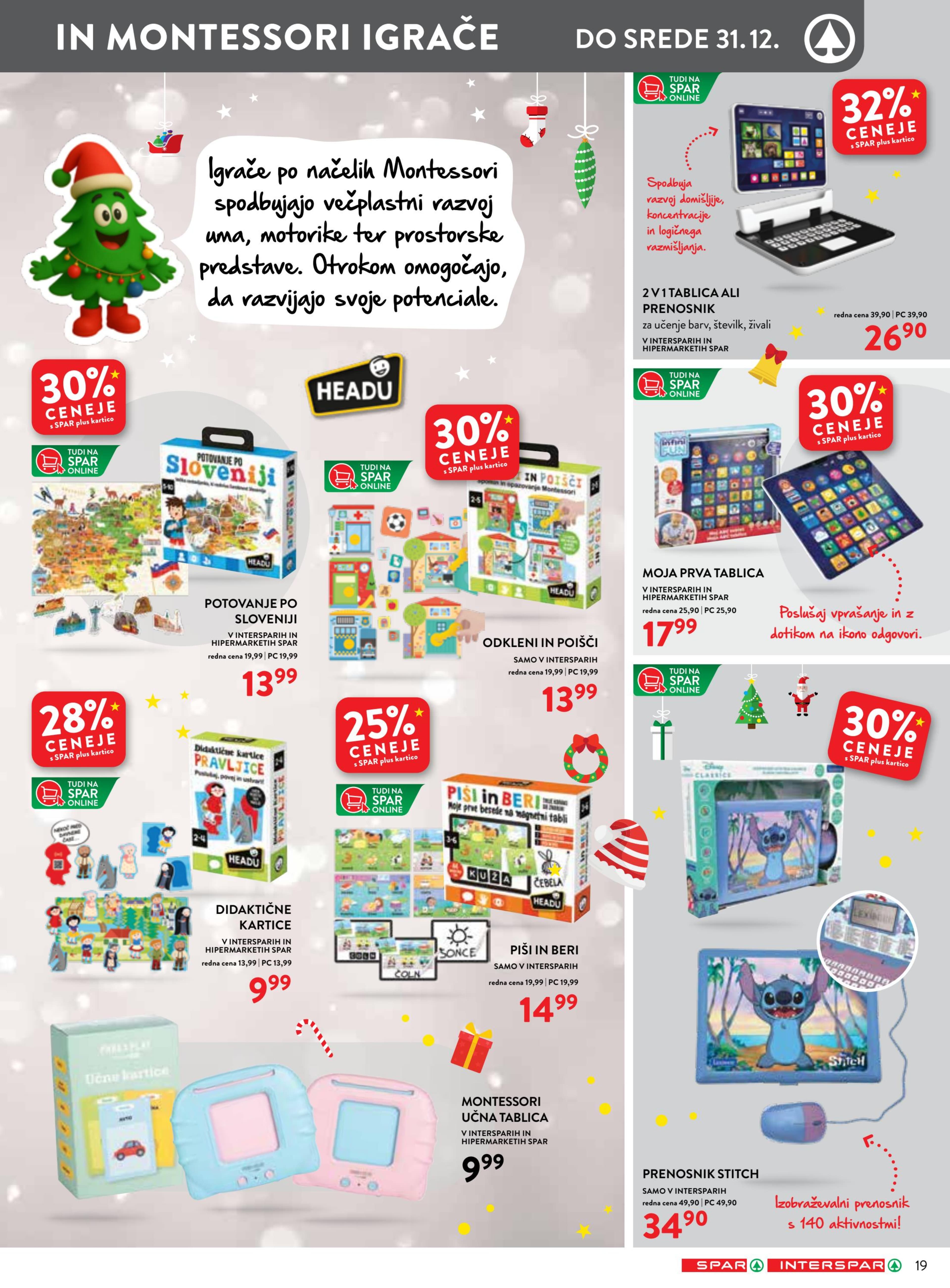 Stran 19. Spar kataloga - Akcije od 12.11. do 31.12.2025.