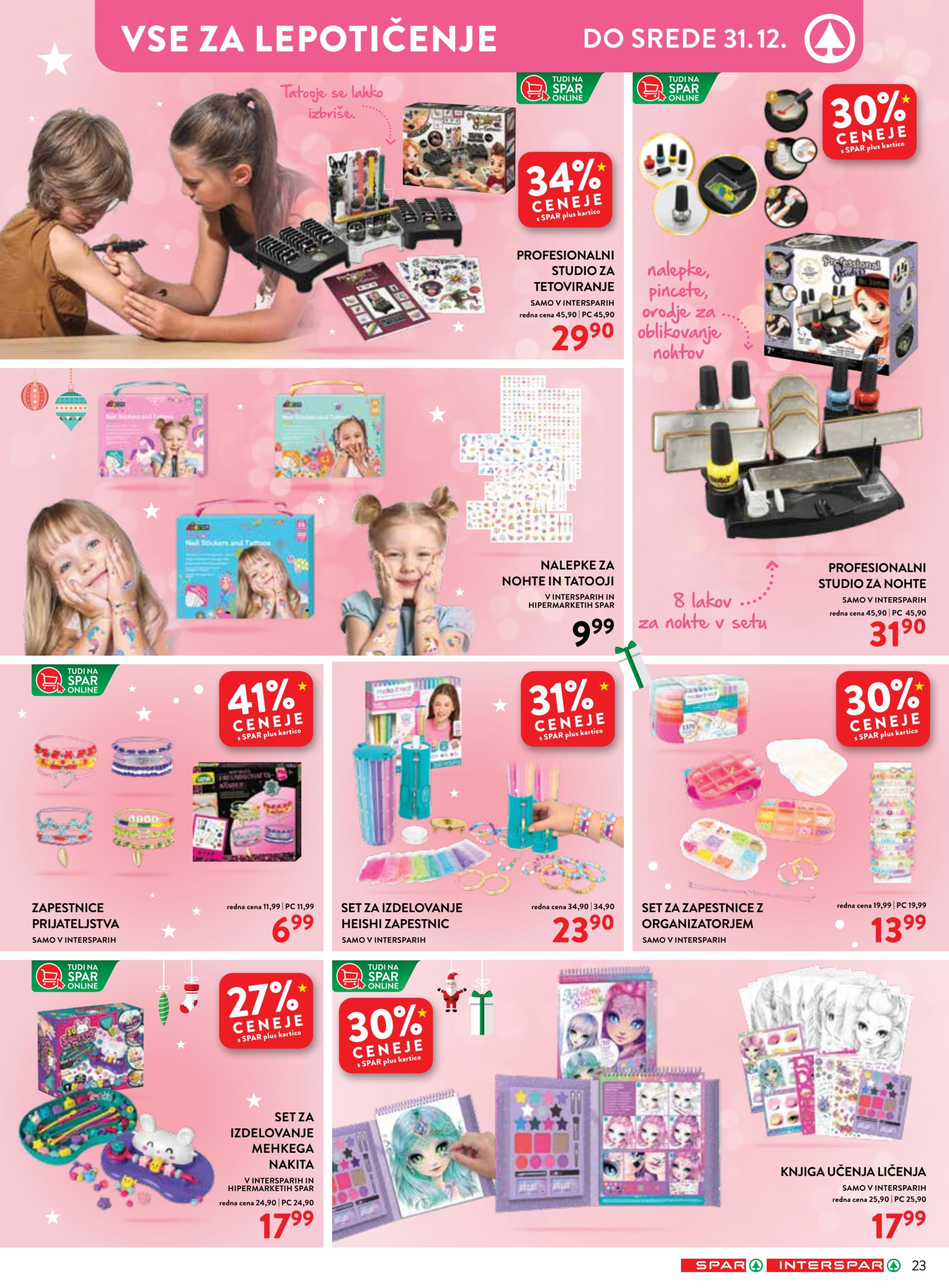 Stran 23. Spar kataloga - Akcije od 12.11. do 31.12.2025.