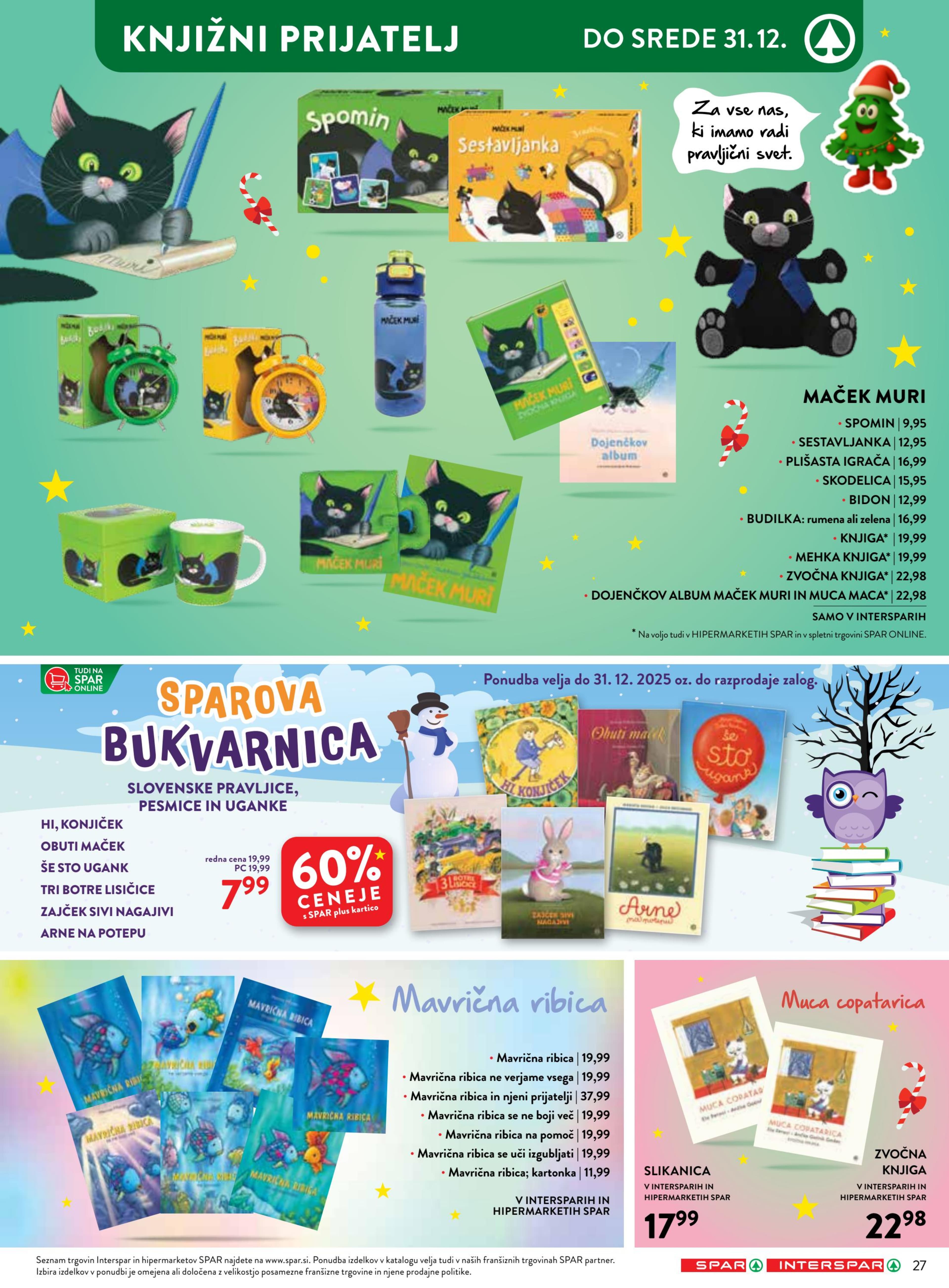 Stran 27. Spar kataloga - Akcije od 12.11. do 31.12.2025.