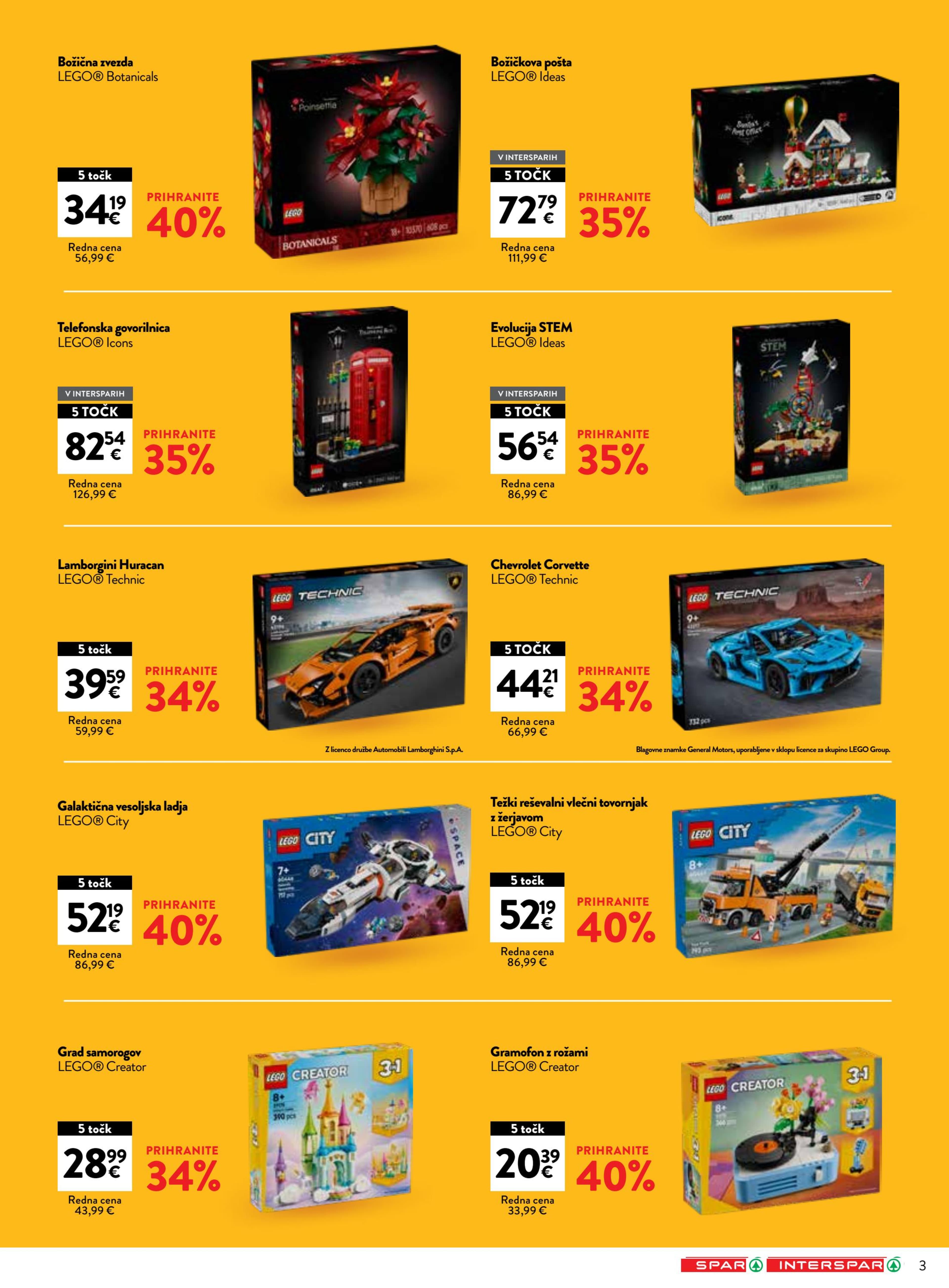 Stran 3. Spar kataloga - Akcije od 12.11. do 31.12.2025.