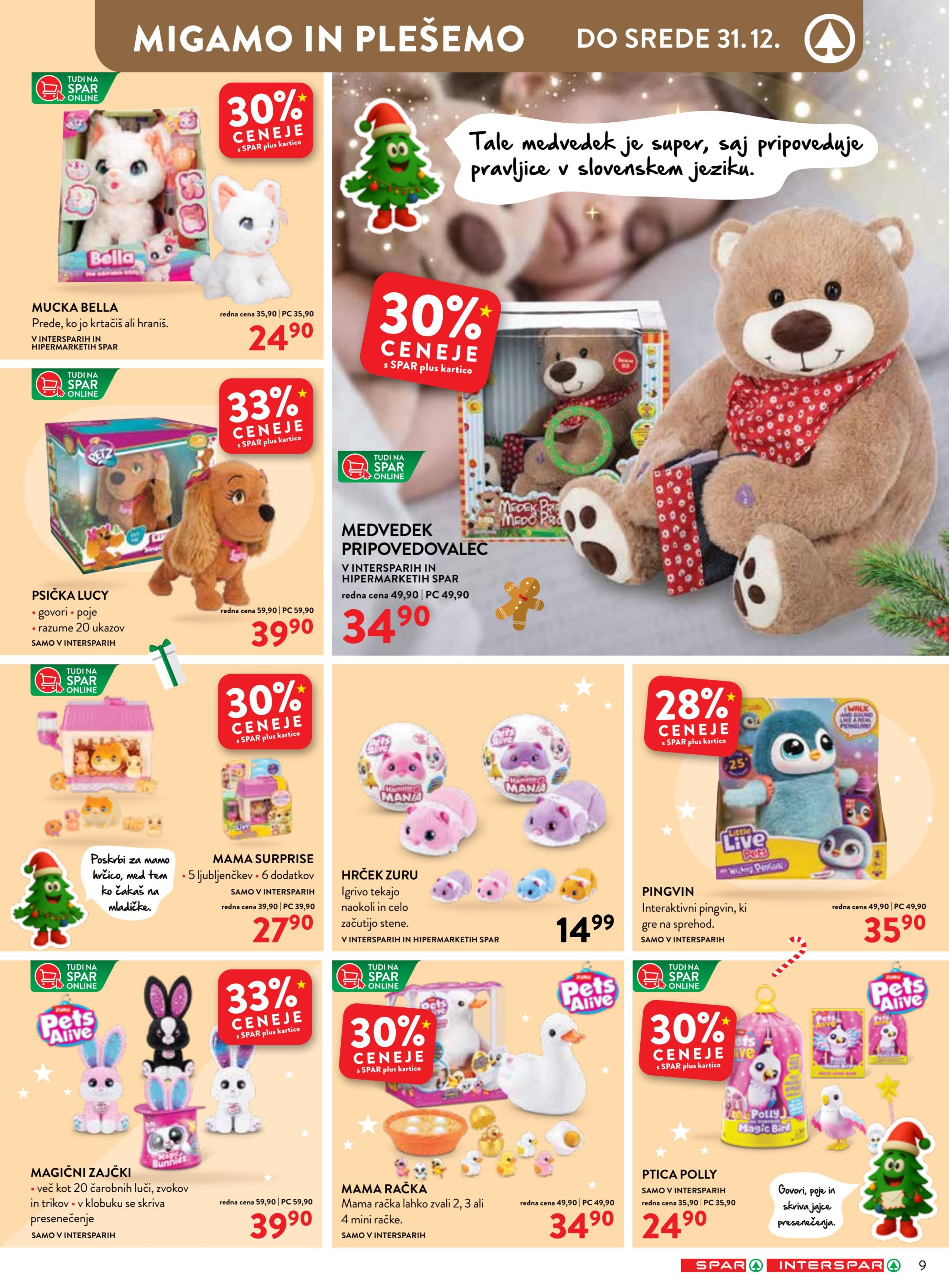 Stran 9. Spar kataloga - Akcije od 12.11. do 31.12.2025.