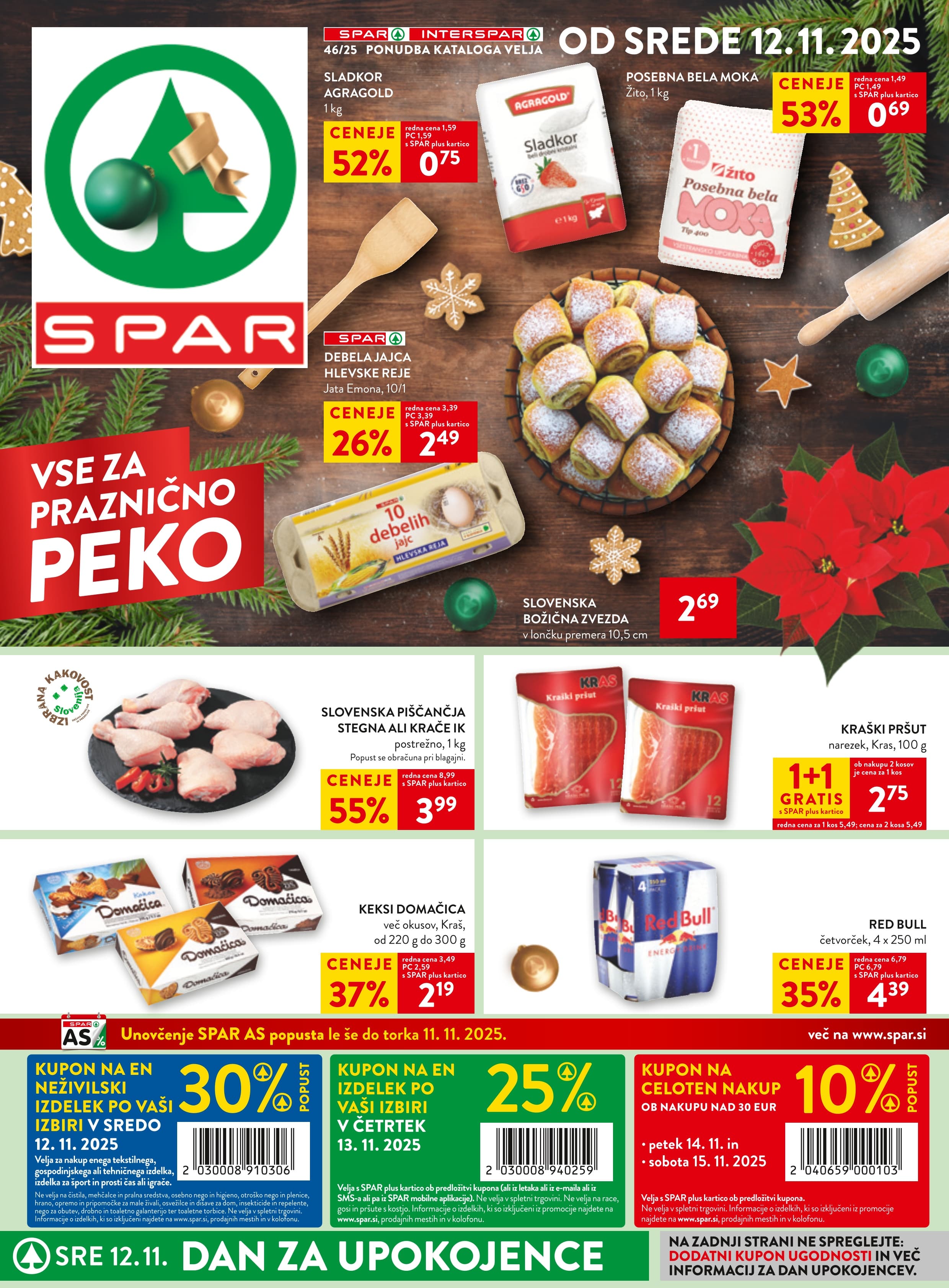 Stran 1. Spar kataloga - Akcije od 12.11. do 18.11.2025.