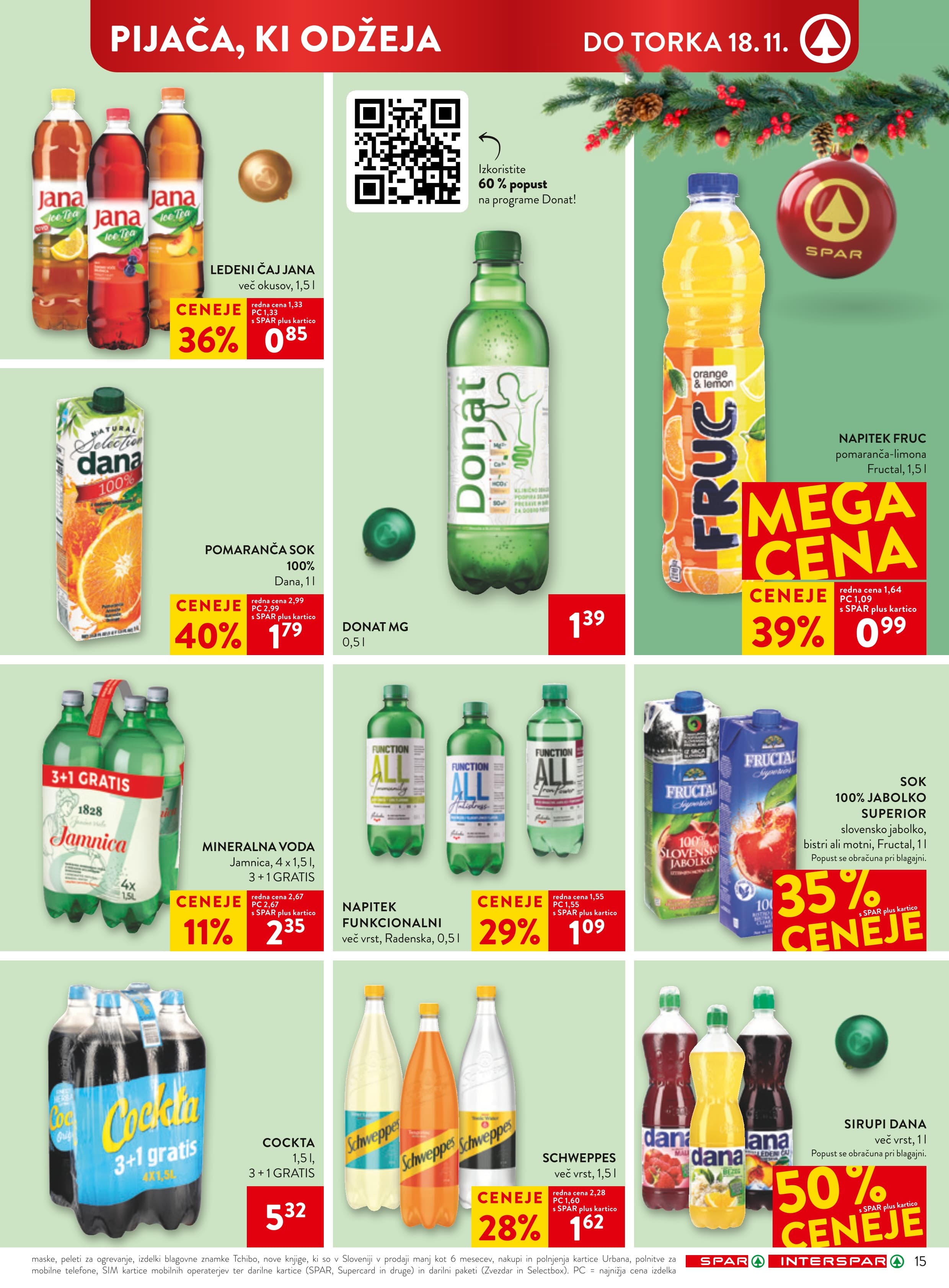 Stran 18. Spar kataloga - Akcije od 12.11. do 18.11.2025.