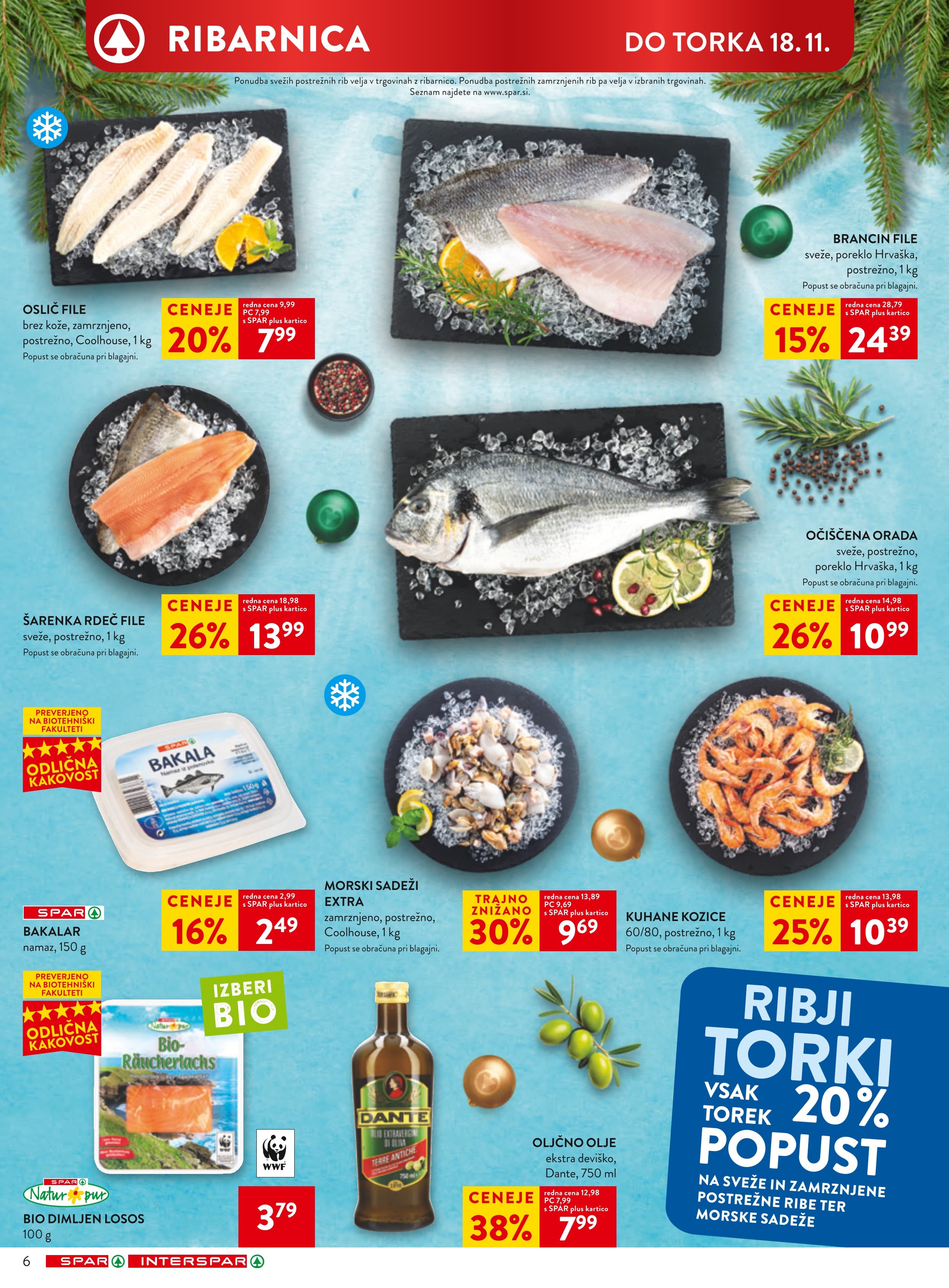 Stran 8. Spar kataloga - Akcije od 12.11. do 18.11.2025.