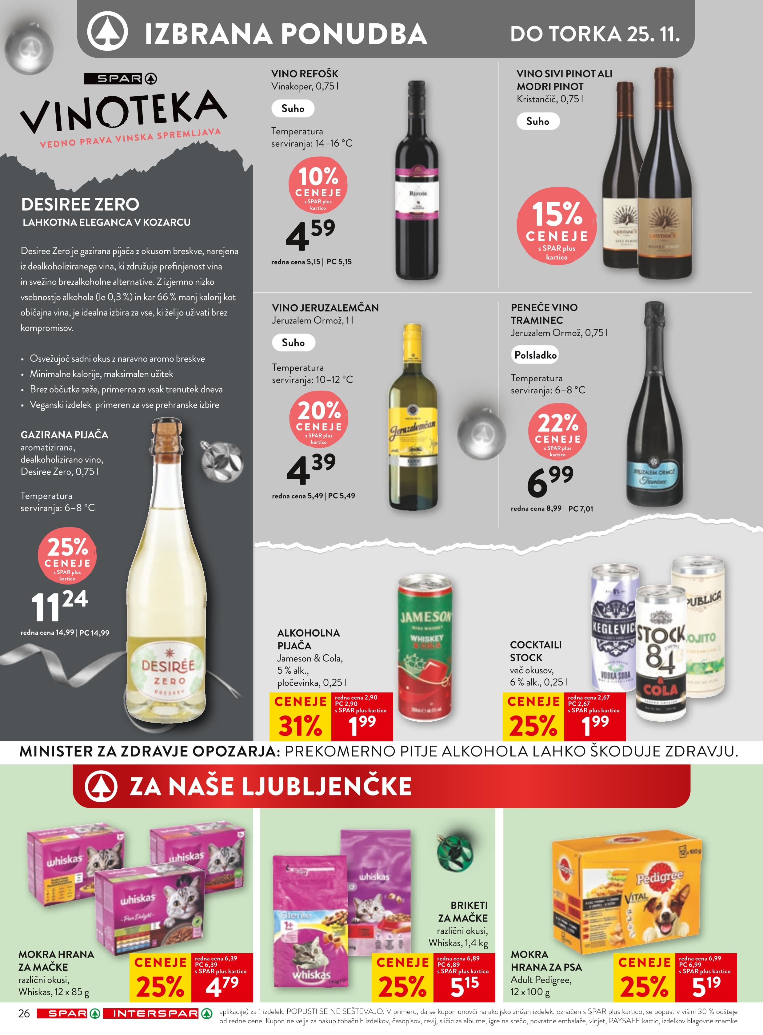 Stran 31. Spar kataloga - Akcije od 19.11. do 25.11.2025.