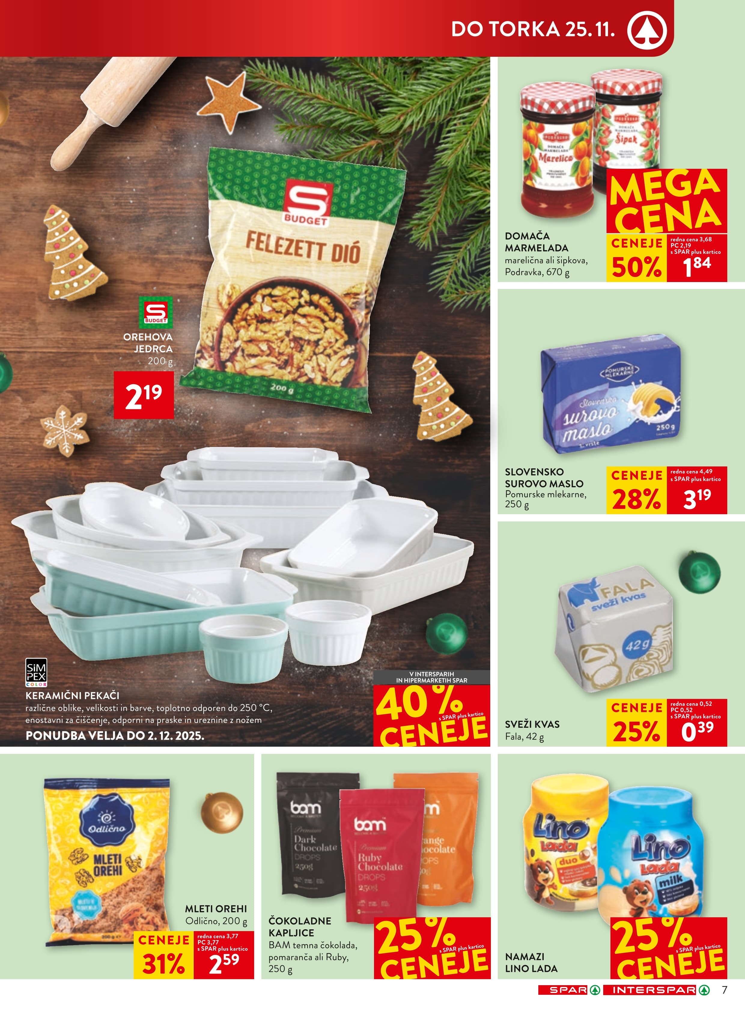 Stran 7. Spar kataloga - Akcije od 19.11. do 25.11.2025.