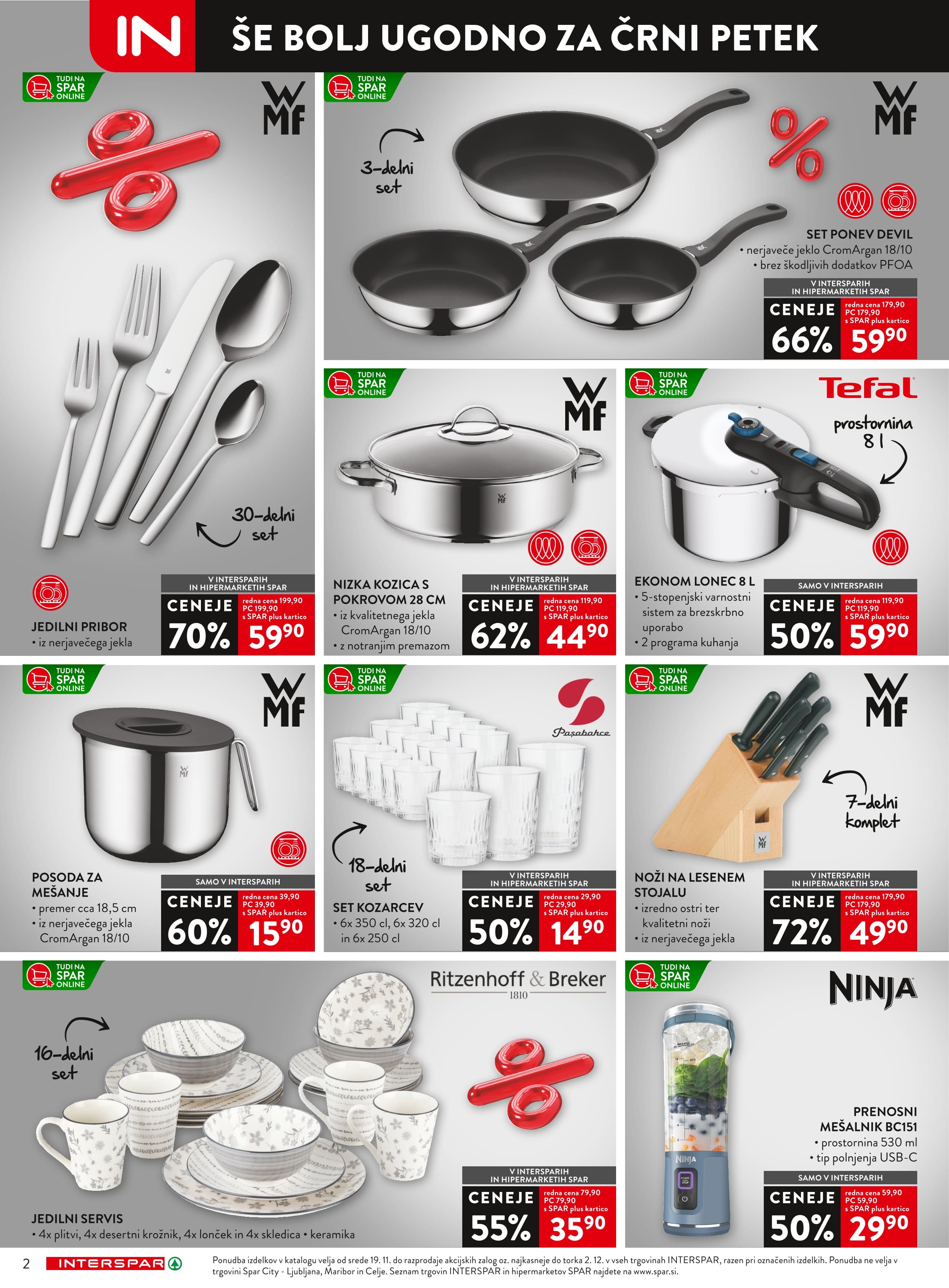 Page from catalog: Črni petek