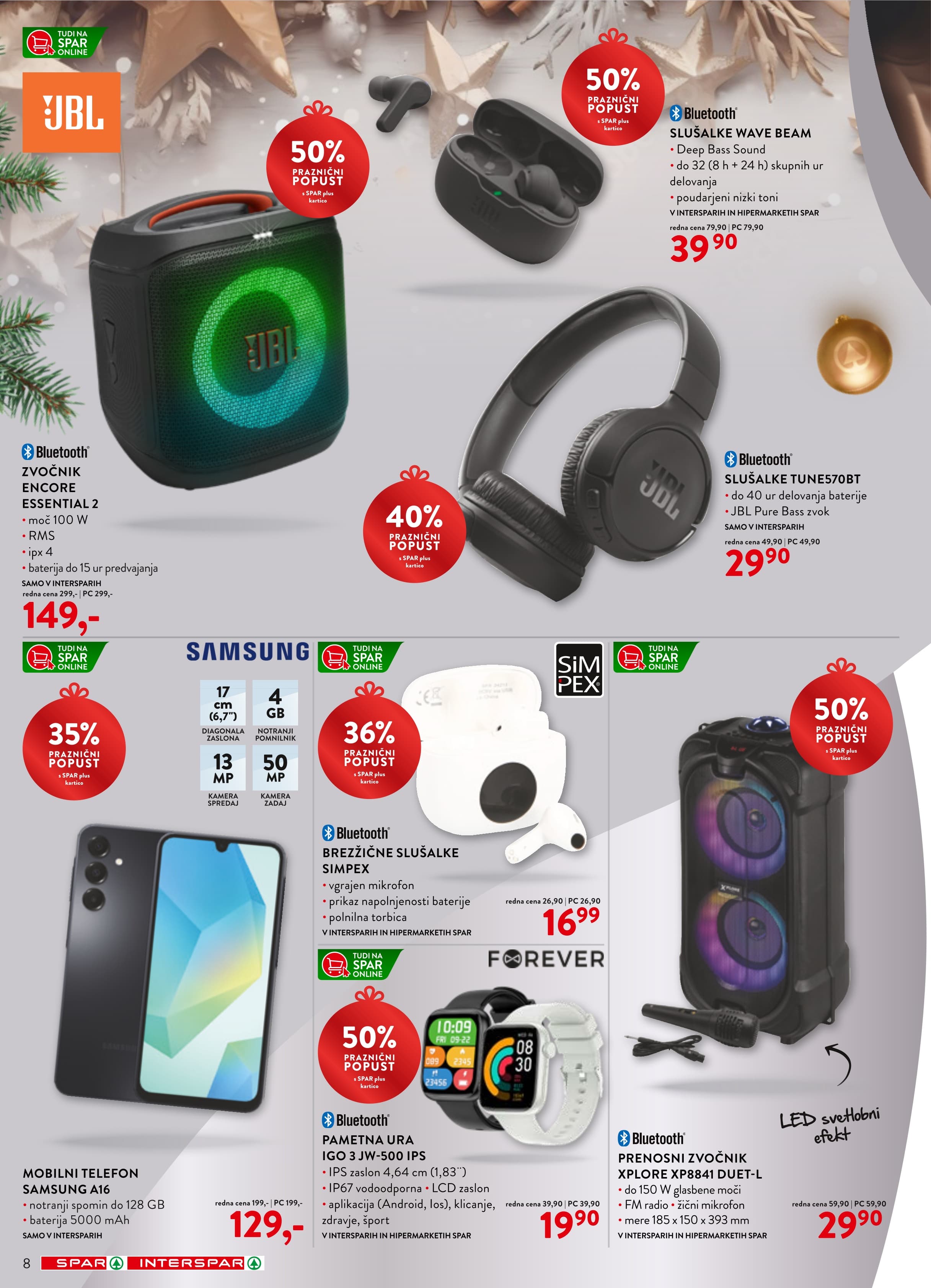 Page from catalog: Darila z navdihom praznikov