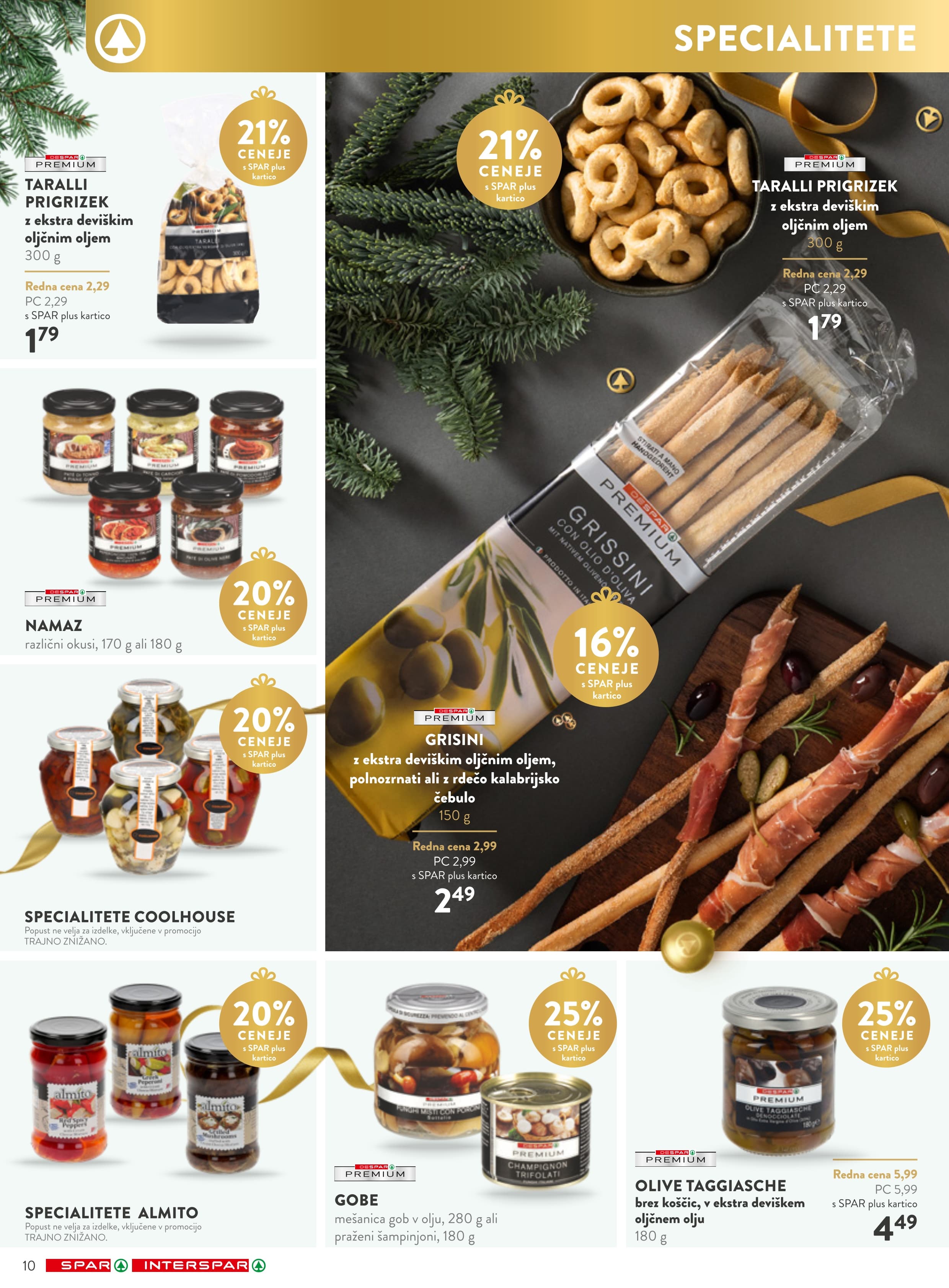 Page from catalog: Specialitet