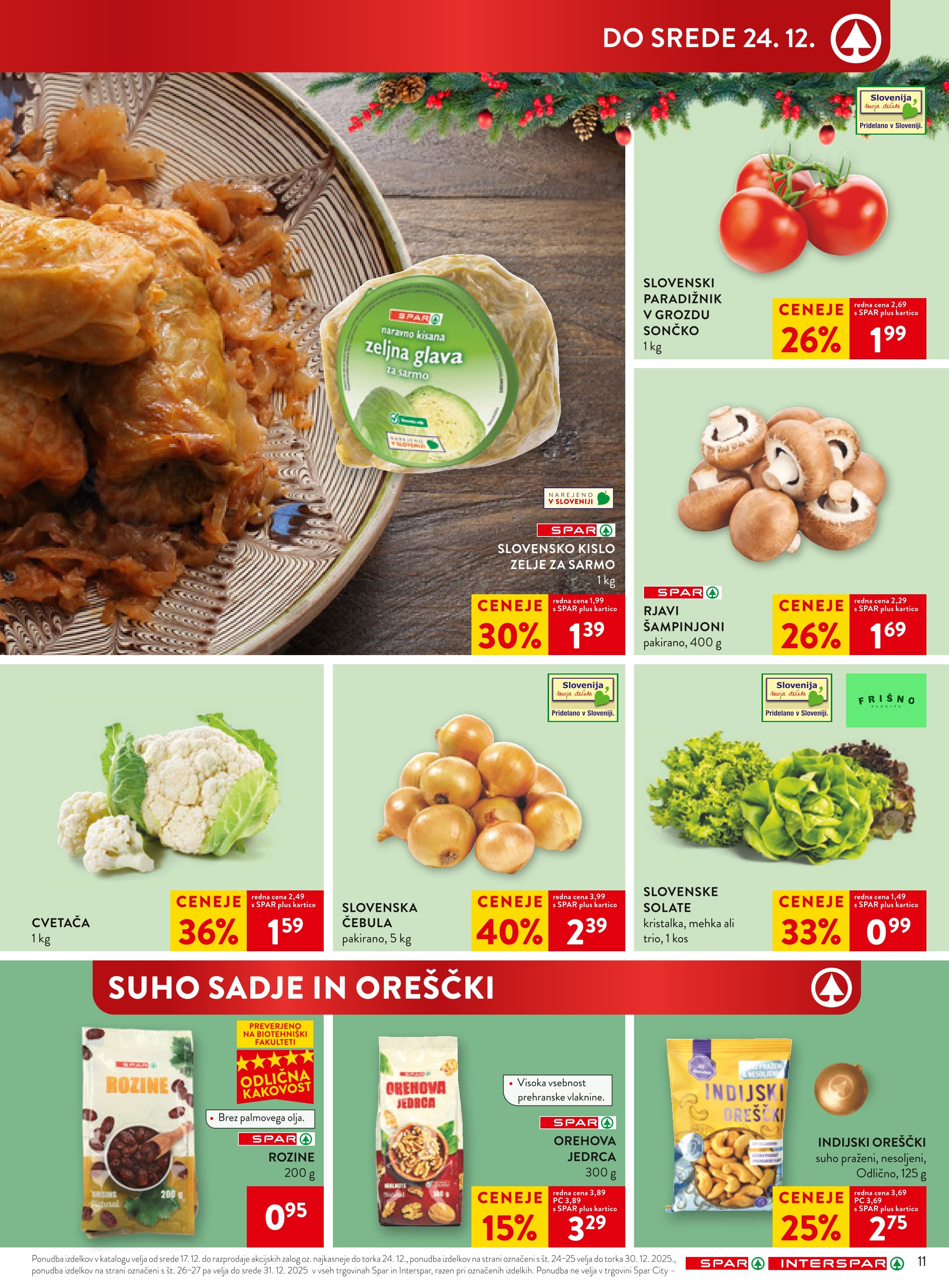 Stran 13. Spar kataloga - Akcije od 17.12. do 24.12.2025.