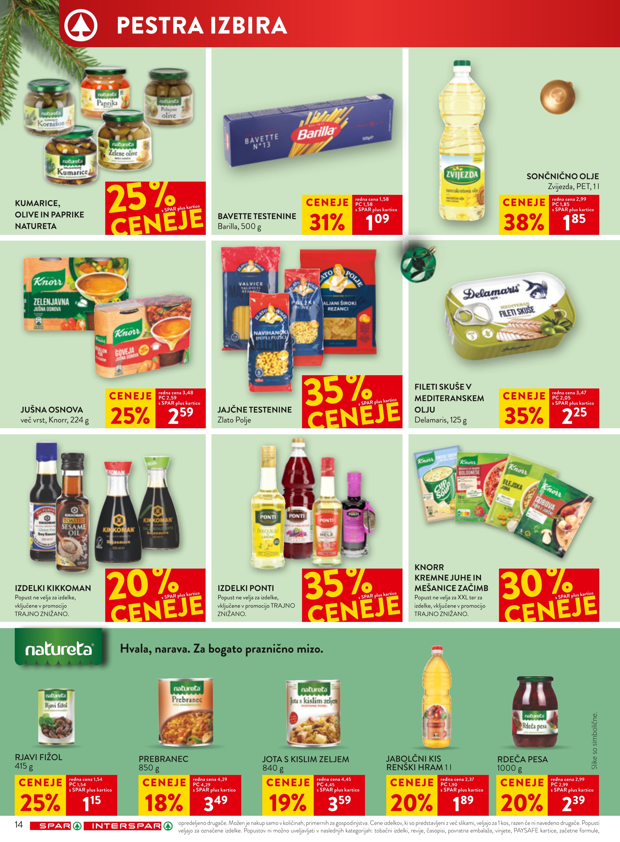 Stran 16. Spar kataloga - Akcije od 17.12. do 24.12.2025.