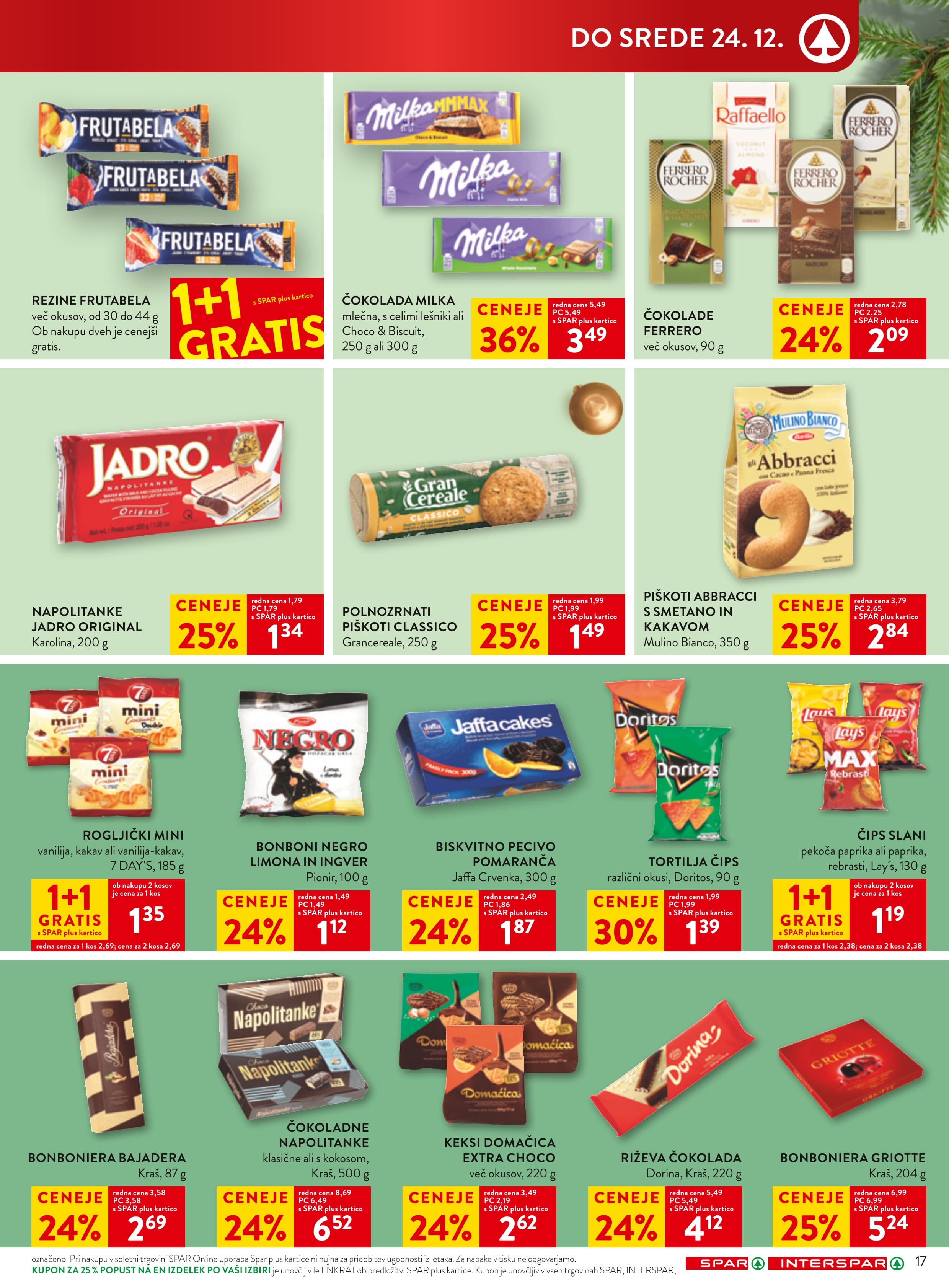 Stran 19. Spar kataloga - Akcije od 17.12. do 24.12.2025.