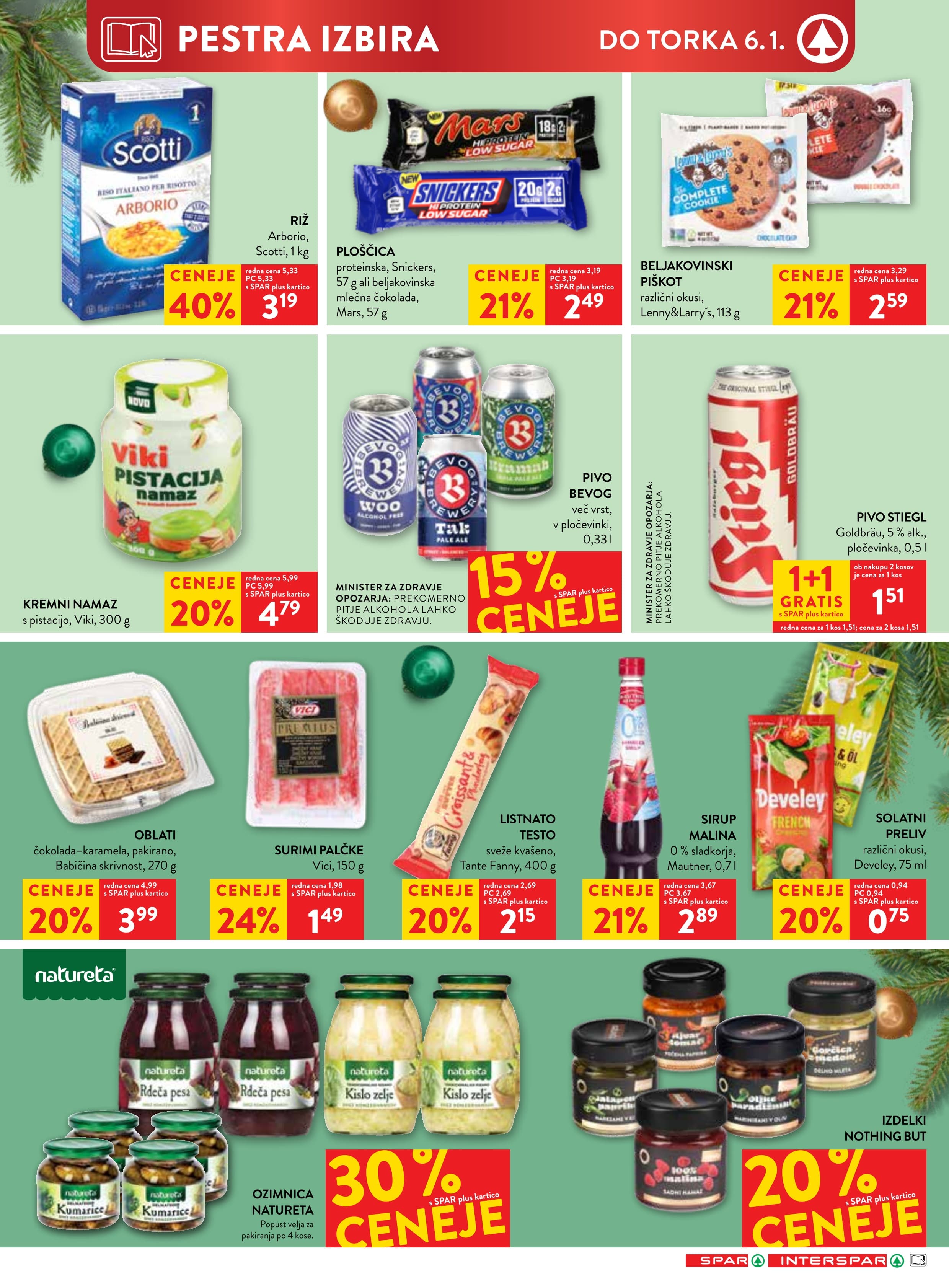 Stran 15. Spar kataloga - Akcije od 27.12. do 06.01.2026.