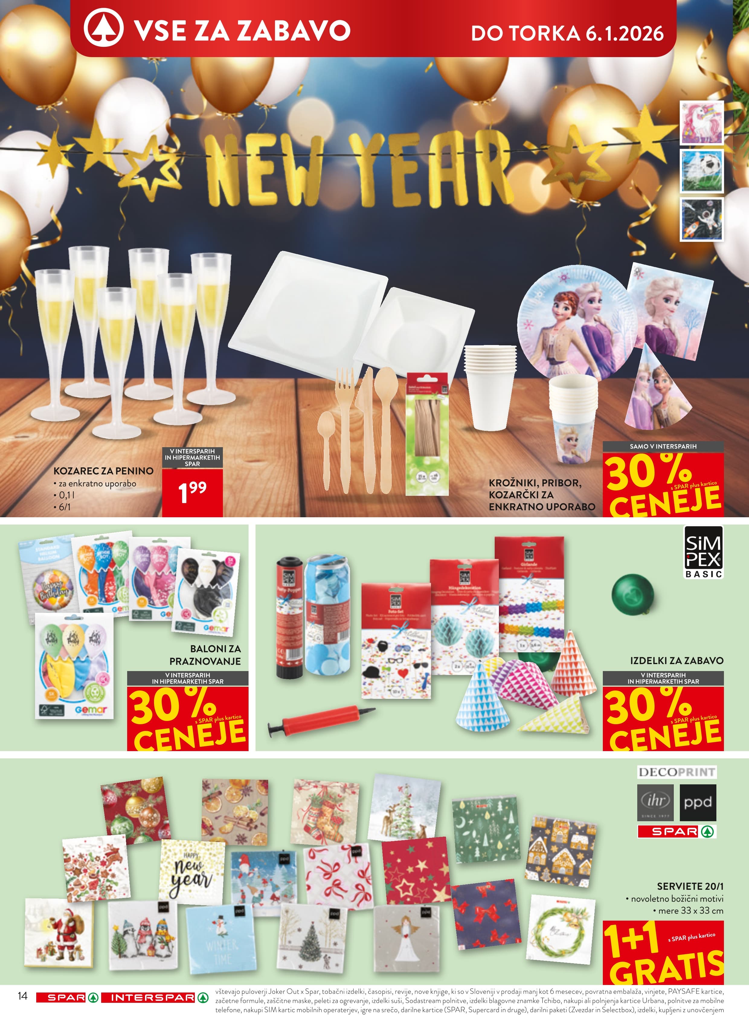 Stran 28. Spar kataloga - Akcije od 27.12. do 06.01.2026.