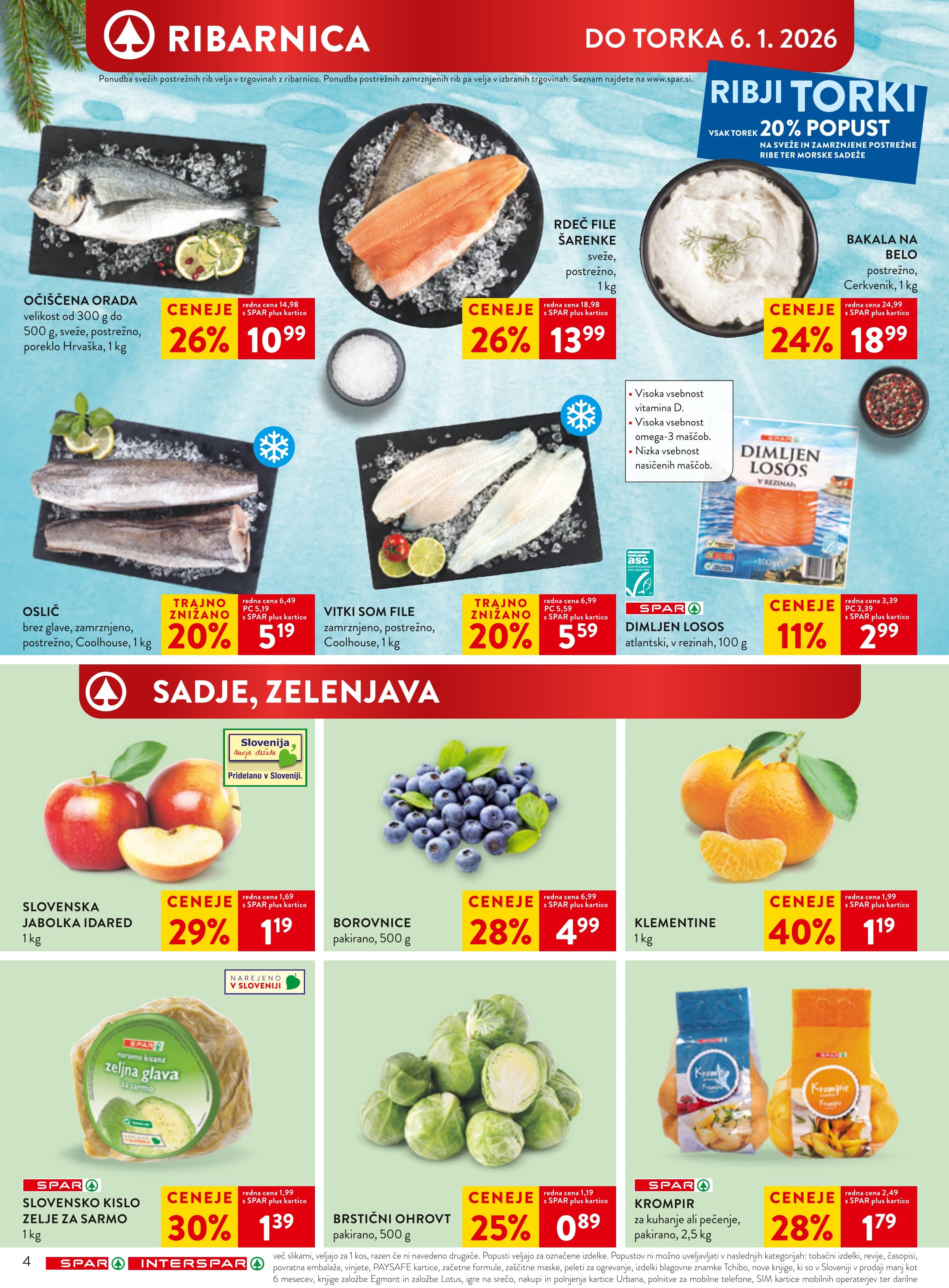 Stran 7. Spar kataloga - Akcije od 27.12. do 06.01.2026.