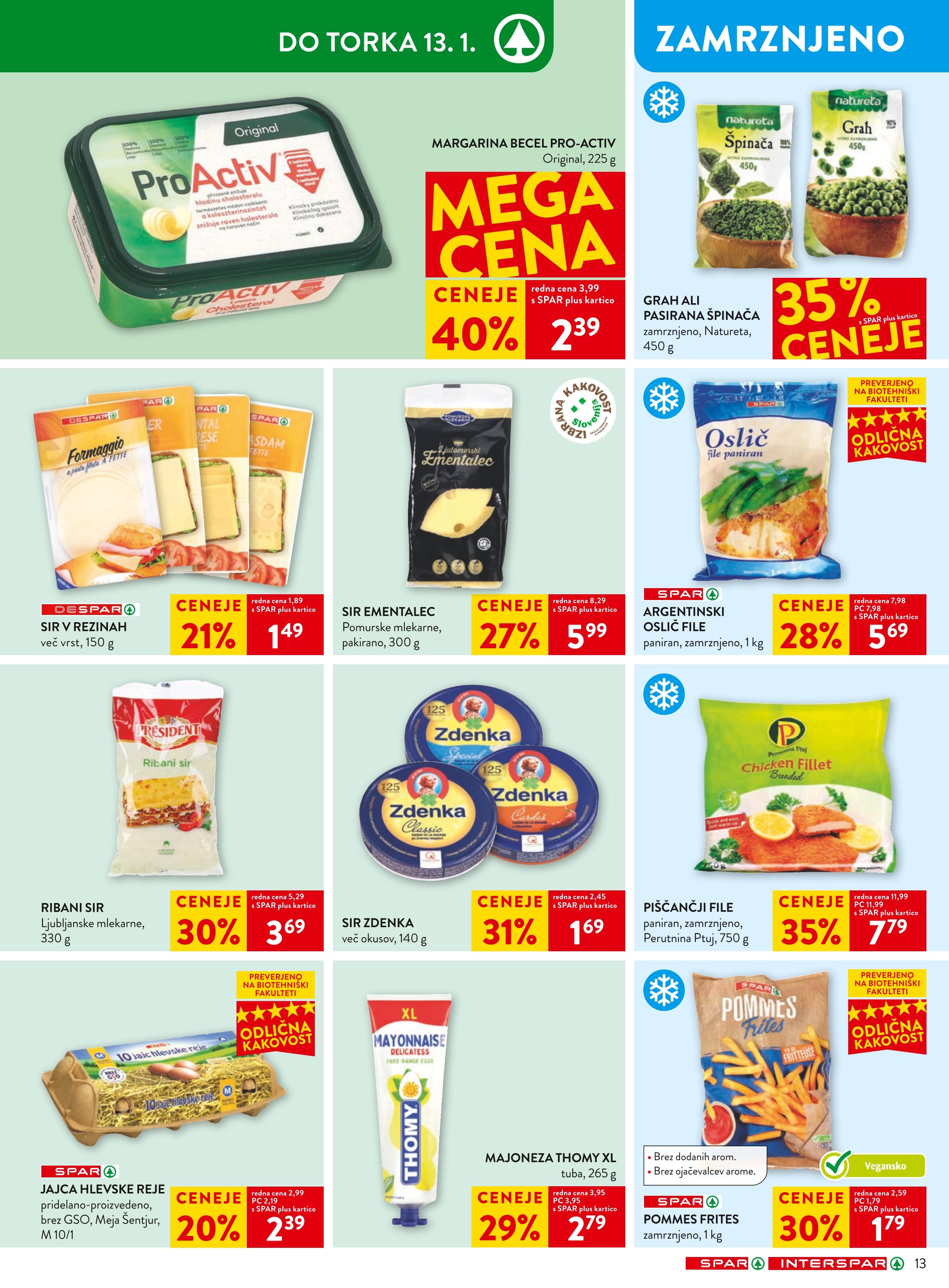 Stran 13. Spar kataloga - od 07.01. do 13.01.2026.