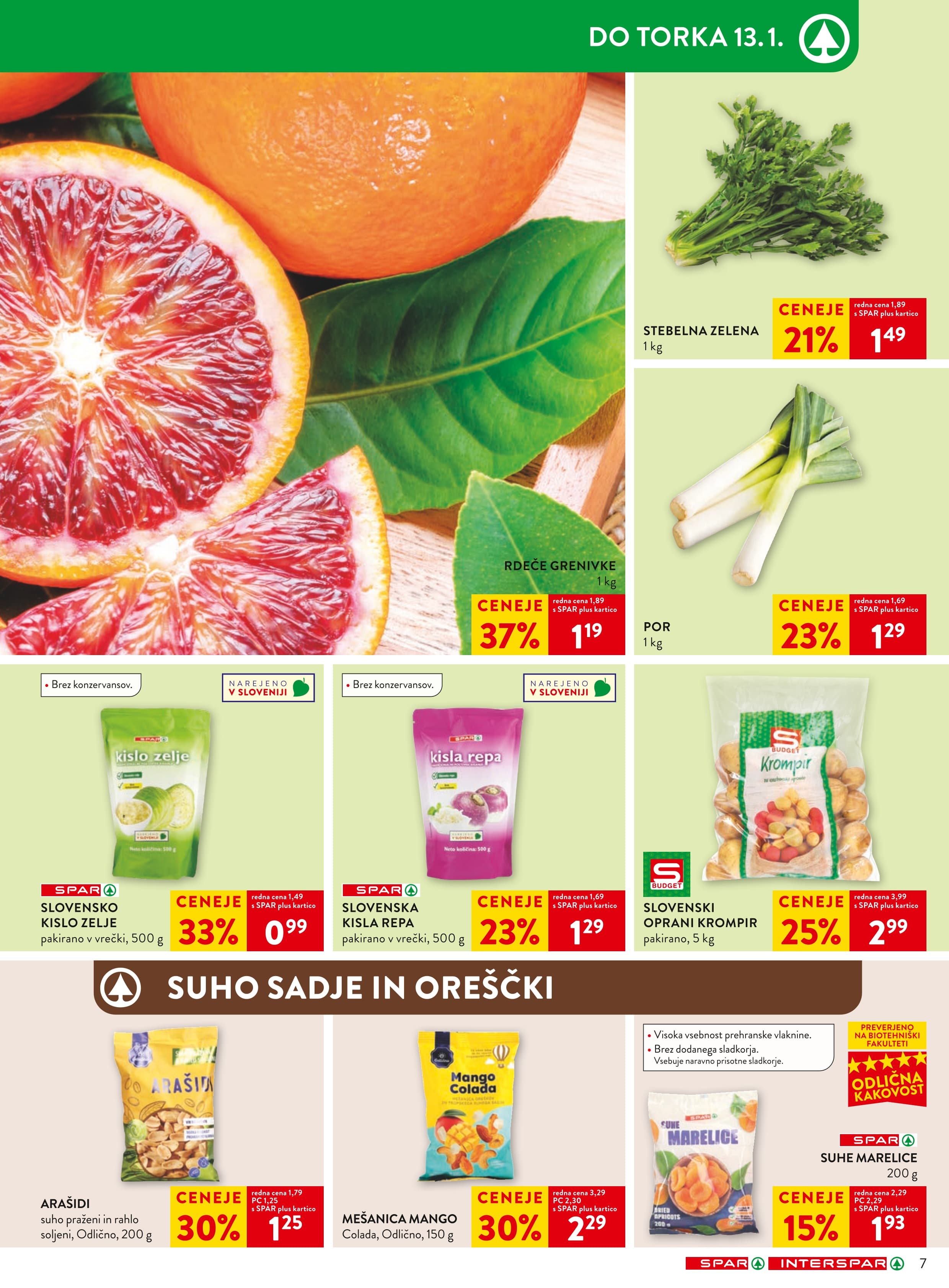 Stran 7. Spar kataloga - od 07.01. do 13.01.2026.