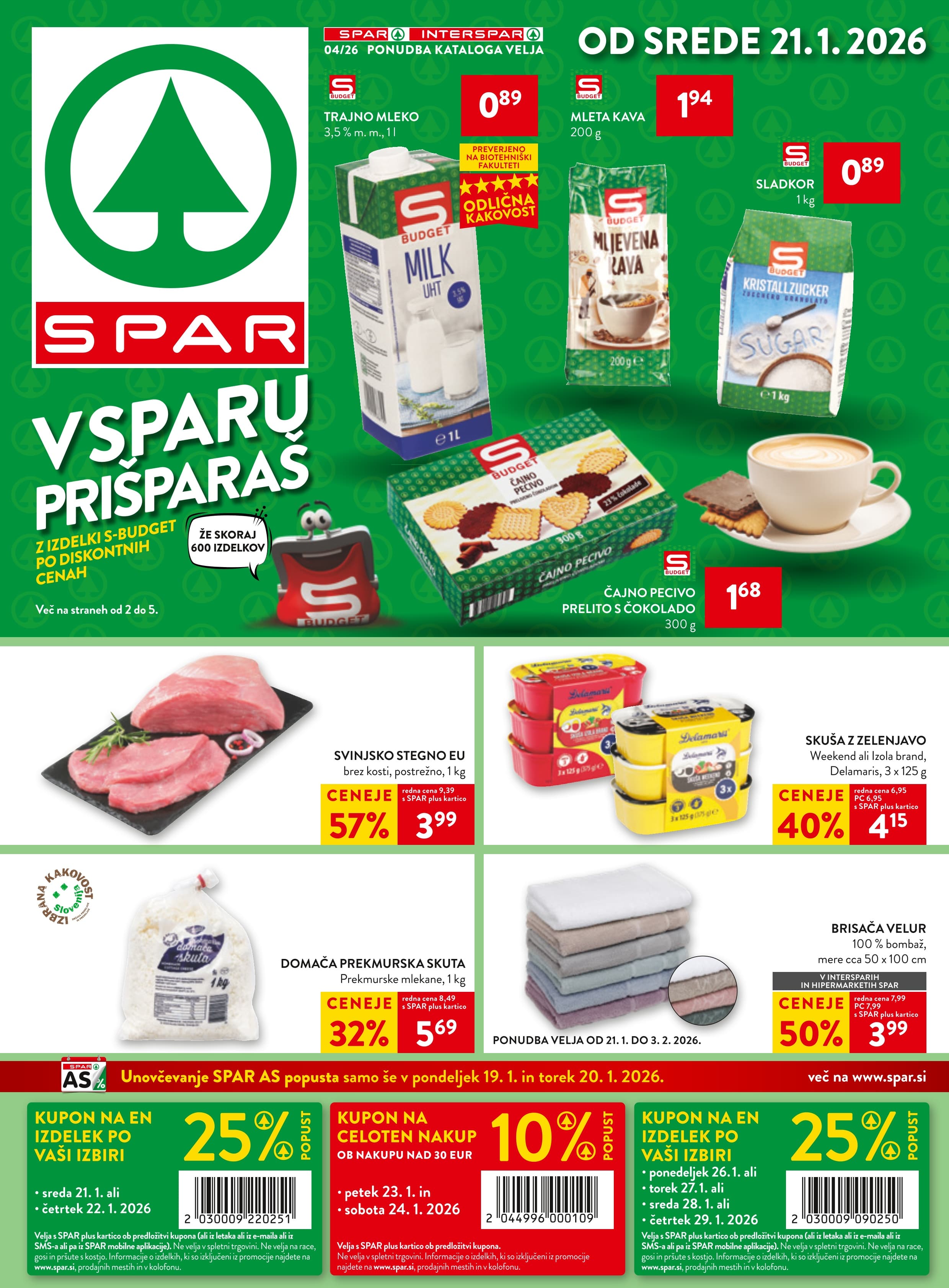Spar katalog od 21.01.2026 - Akcija