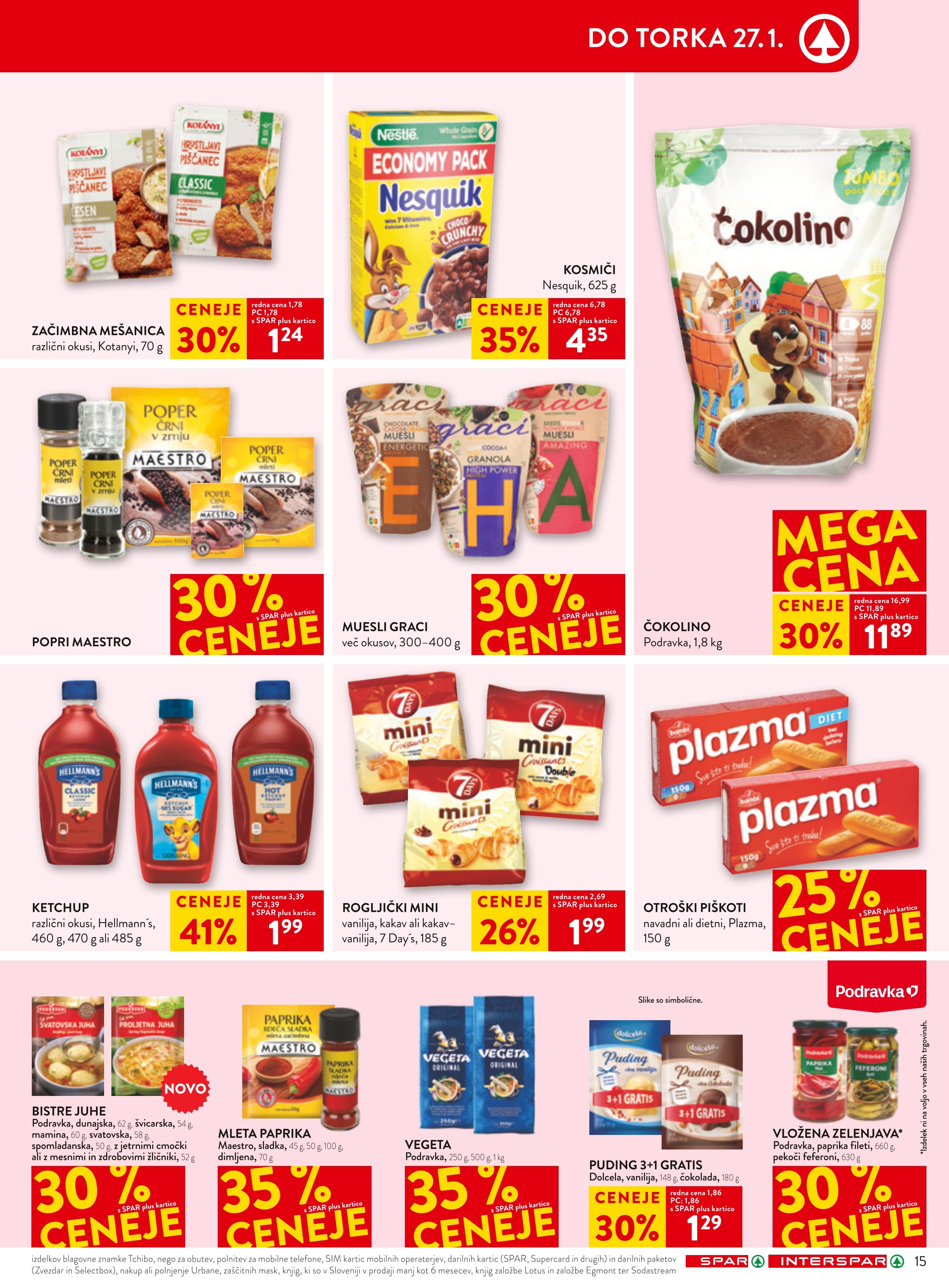 Stran 18. Spar kataloga - Akcija