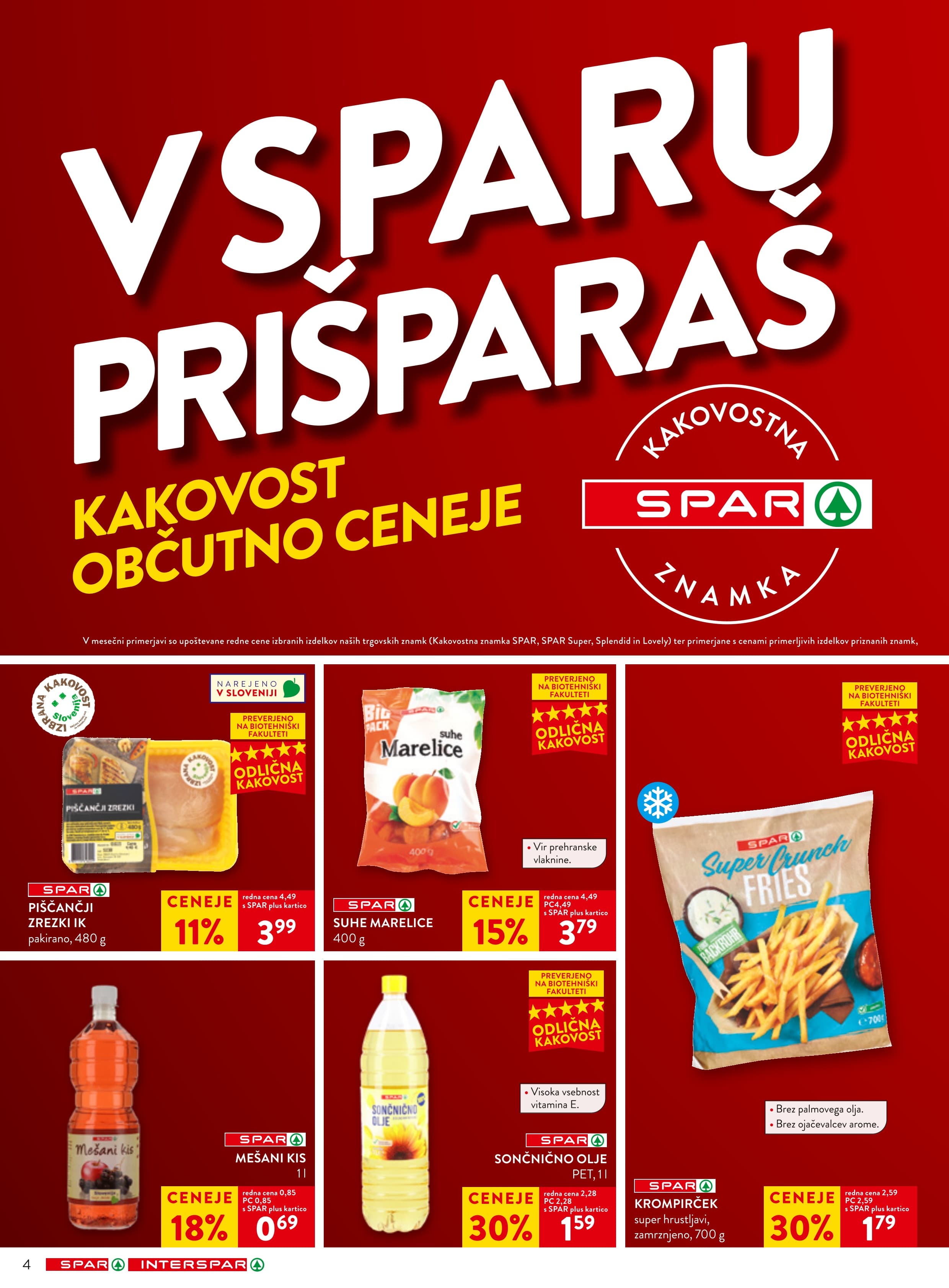 Stran 4. Spar kataloga - Tedenska Ponudba