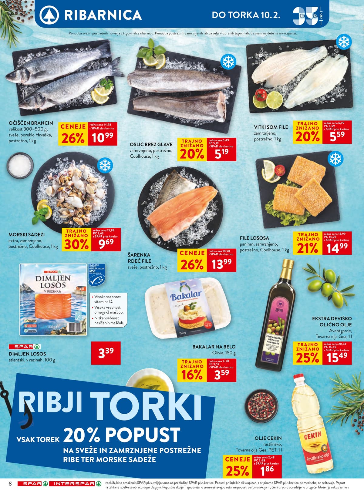 Stran 10. Spar kataloga - Akcijska Ponudba od 14.02.2026.